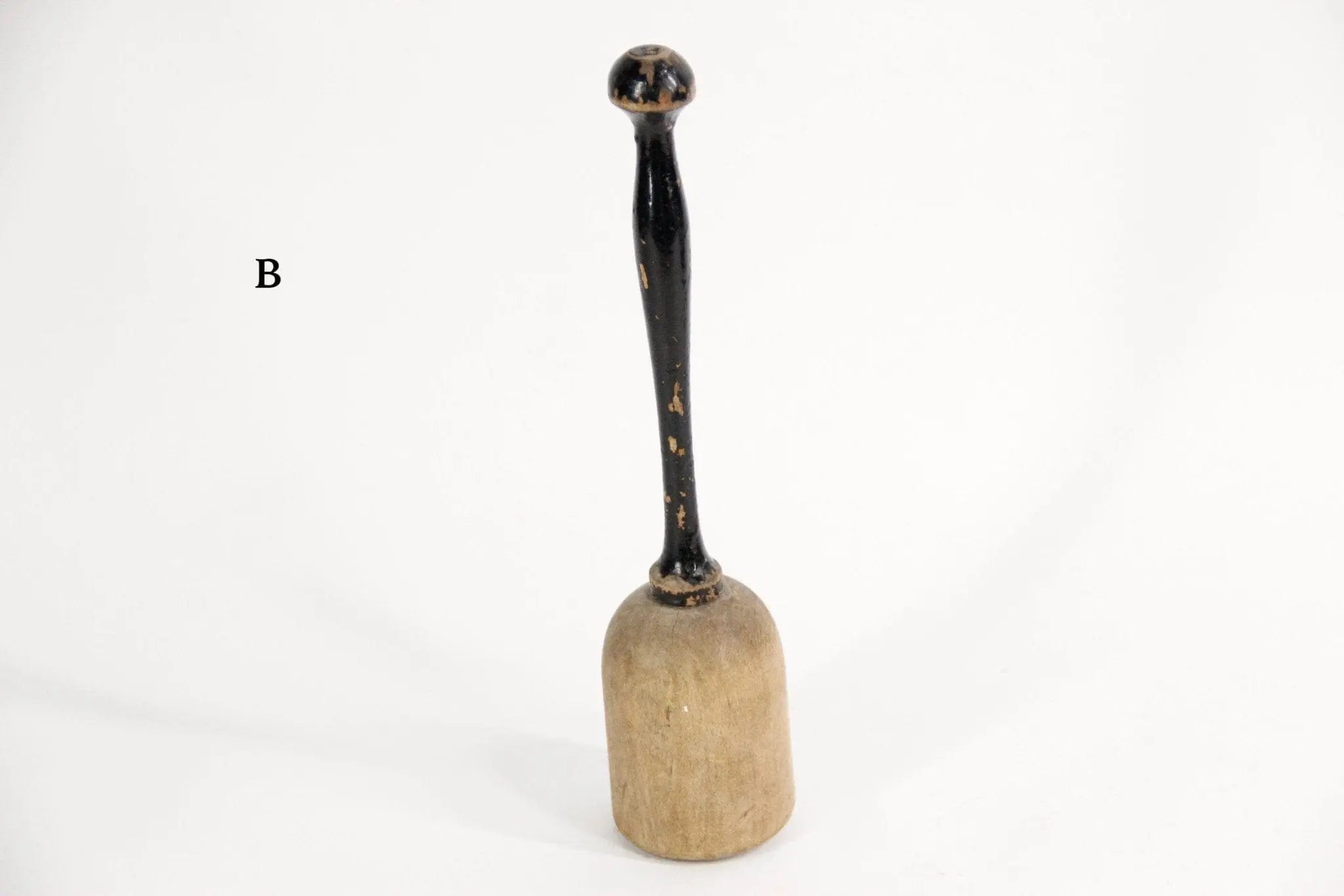 Antique Wooden Pestle | Rustic Food Masher  Debra Hall Lifestyle