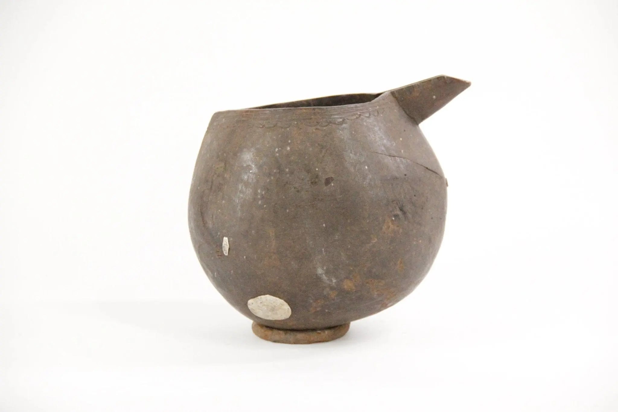 Antique Wooden Pitcher | African Milk  Debra Hall Lifestyle