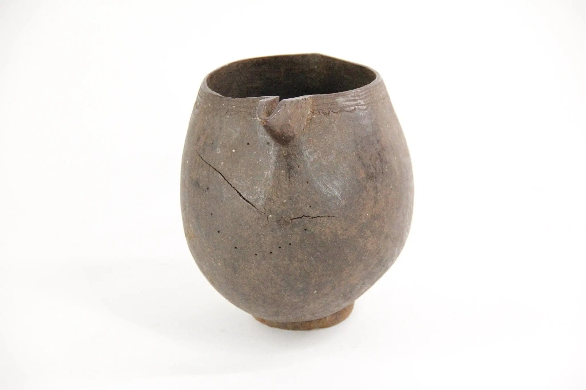 Antique Wooden Pitcher | African Milk  Debra Hall Lifestyle
