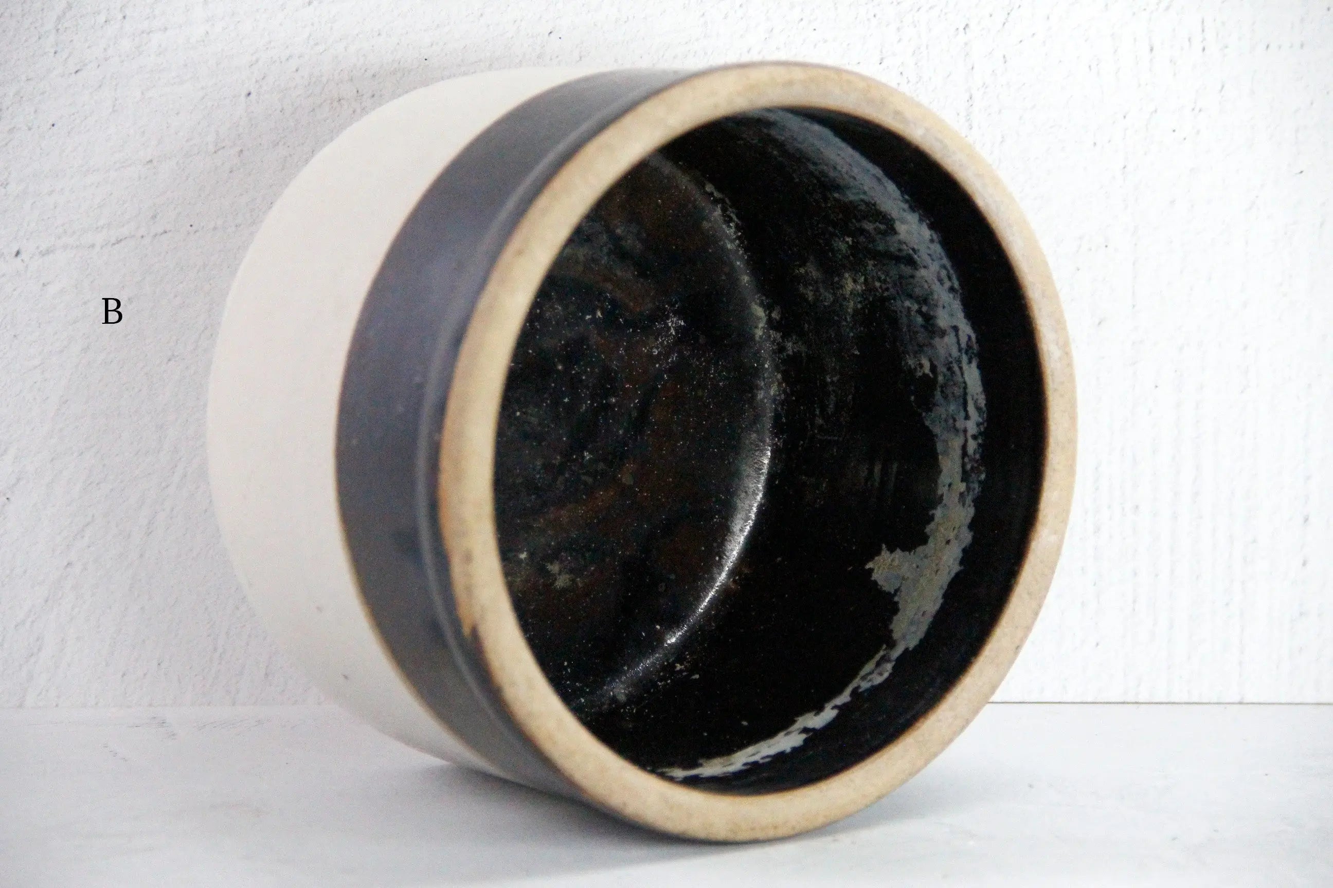 Assorted Antique Stoneware Crock | Two Tone Dipped  Debra Hall Lifestyle
