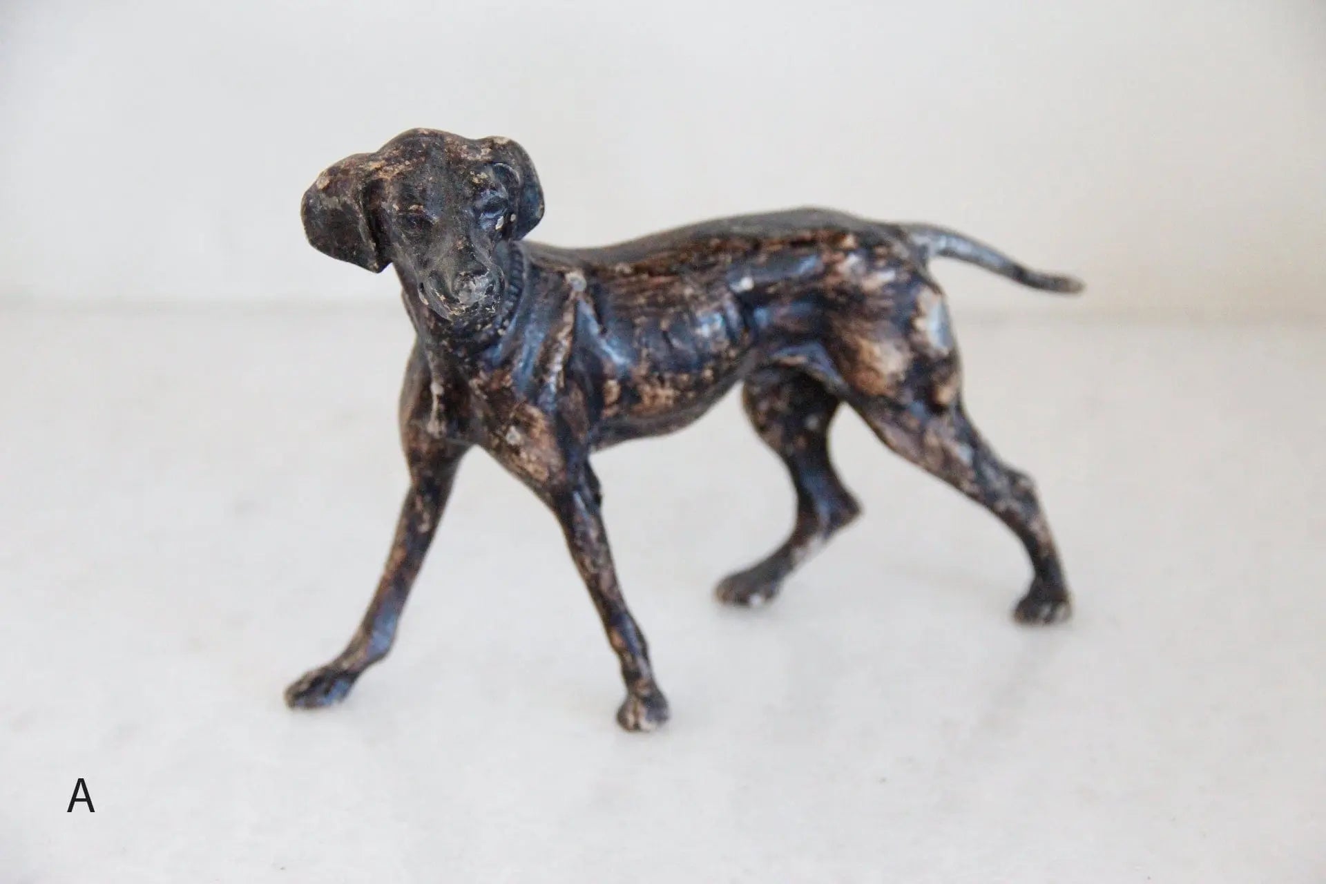 Assorted Cast Bronze Metal Dog Figurines  | Each  Debra Hall Lifestyle