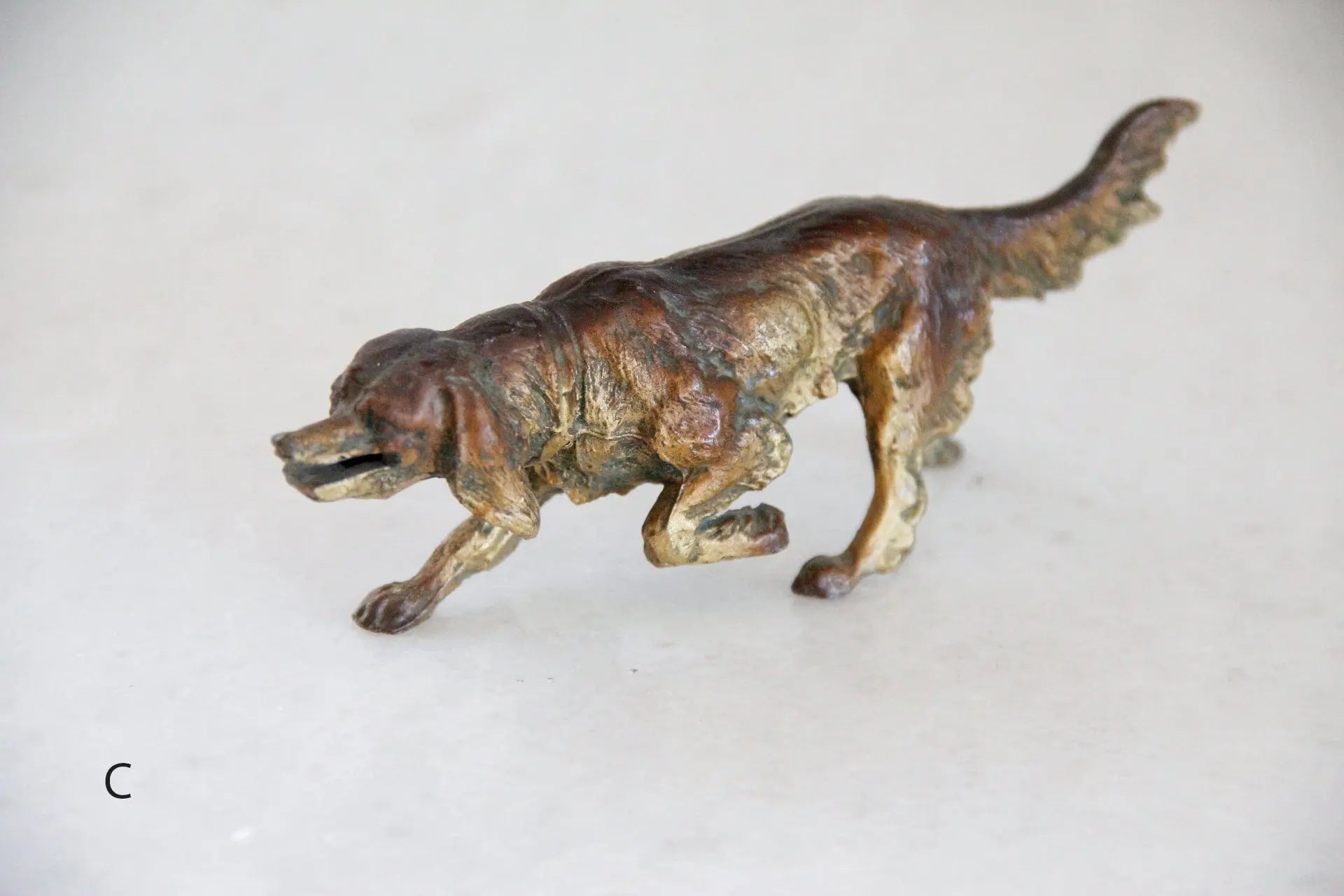 Assorted Cast Bronze Metal Dog Figurines  | Each  Debra Hall Lifestyle