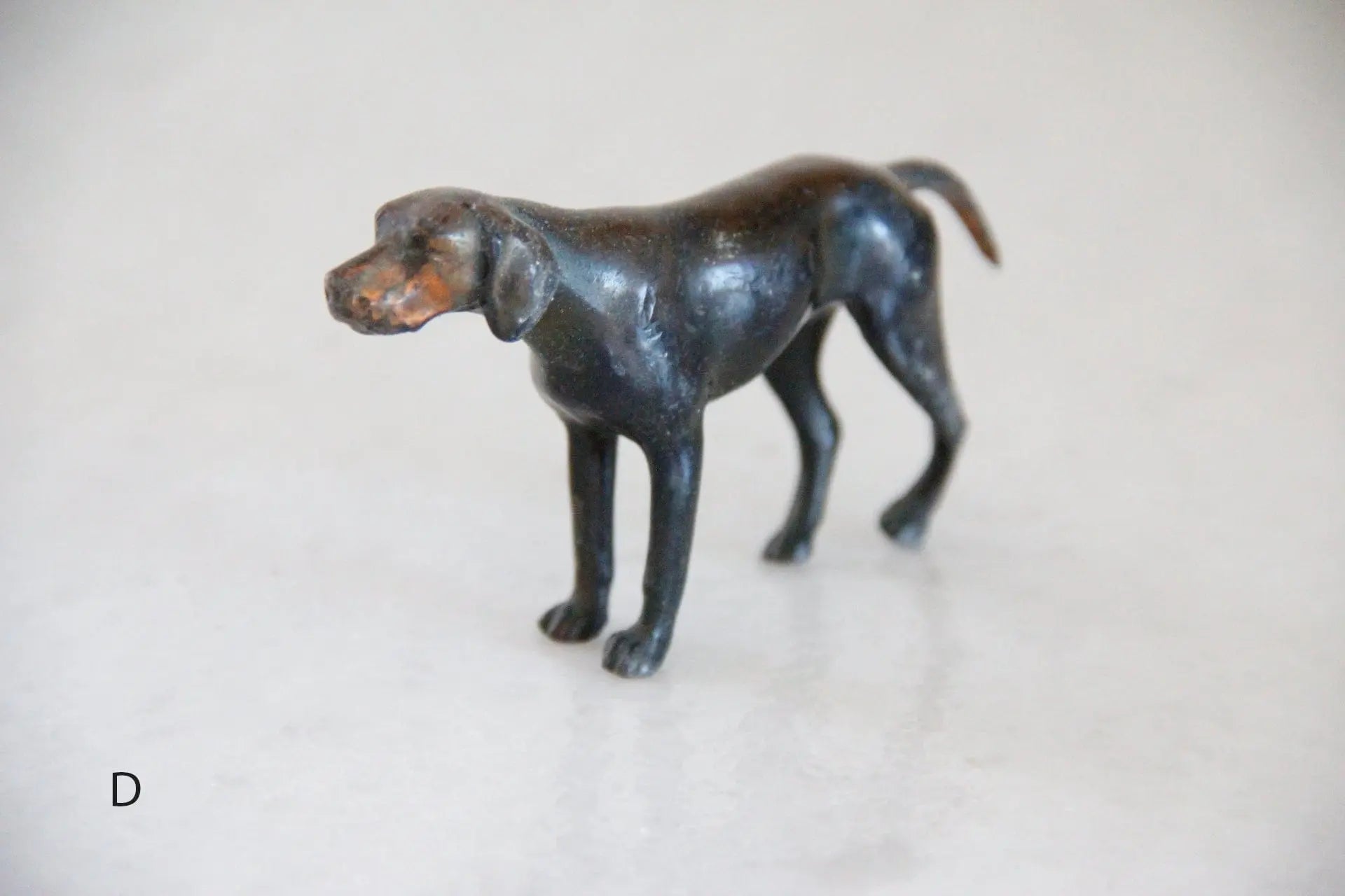 Assorted Cast Bronze Metal Dog Figurines  | Each  Debra Hall Lifestyle