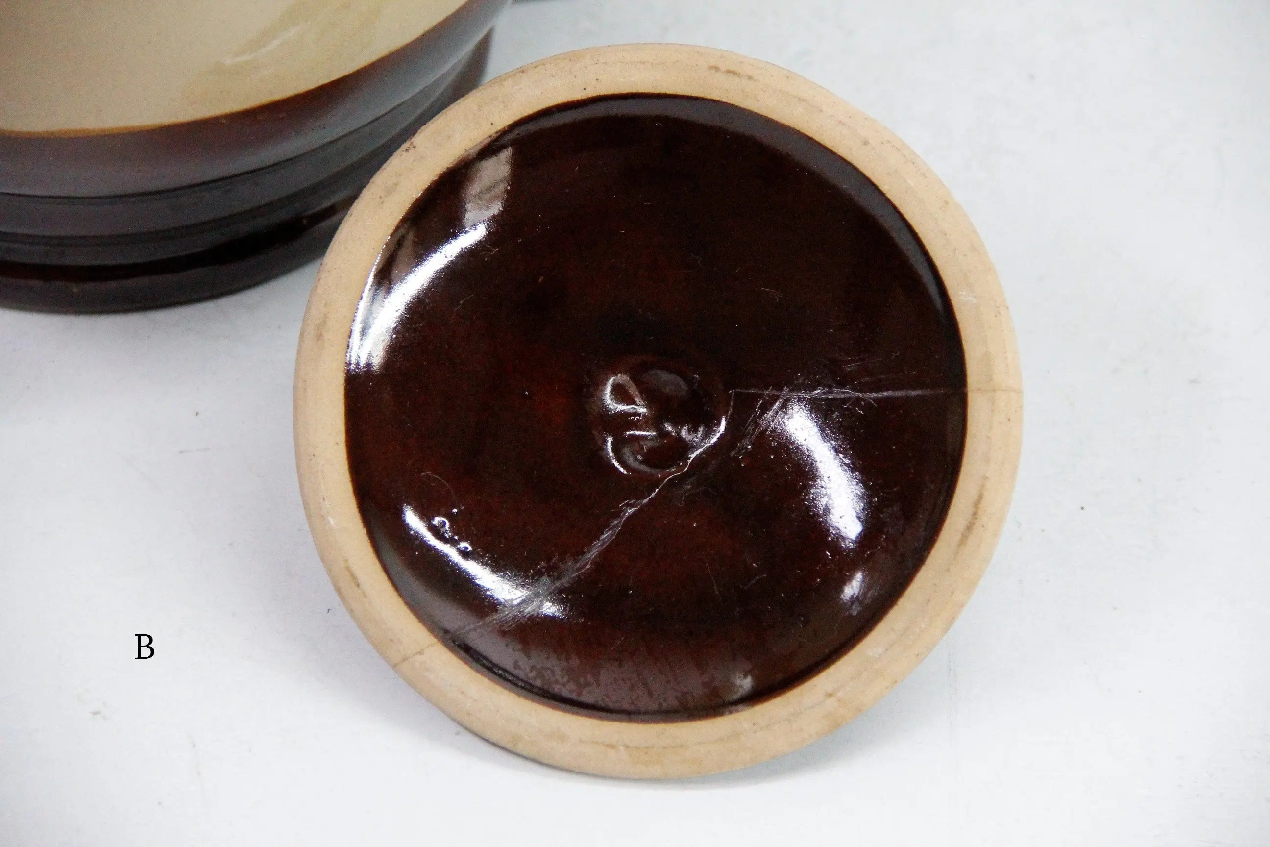 Assorted Vintage Brown Dipped Bean Pots | USA Stoneware Crocks  Debra Hall Lifestyle