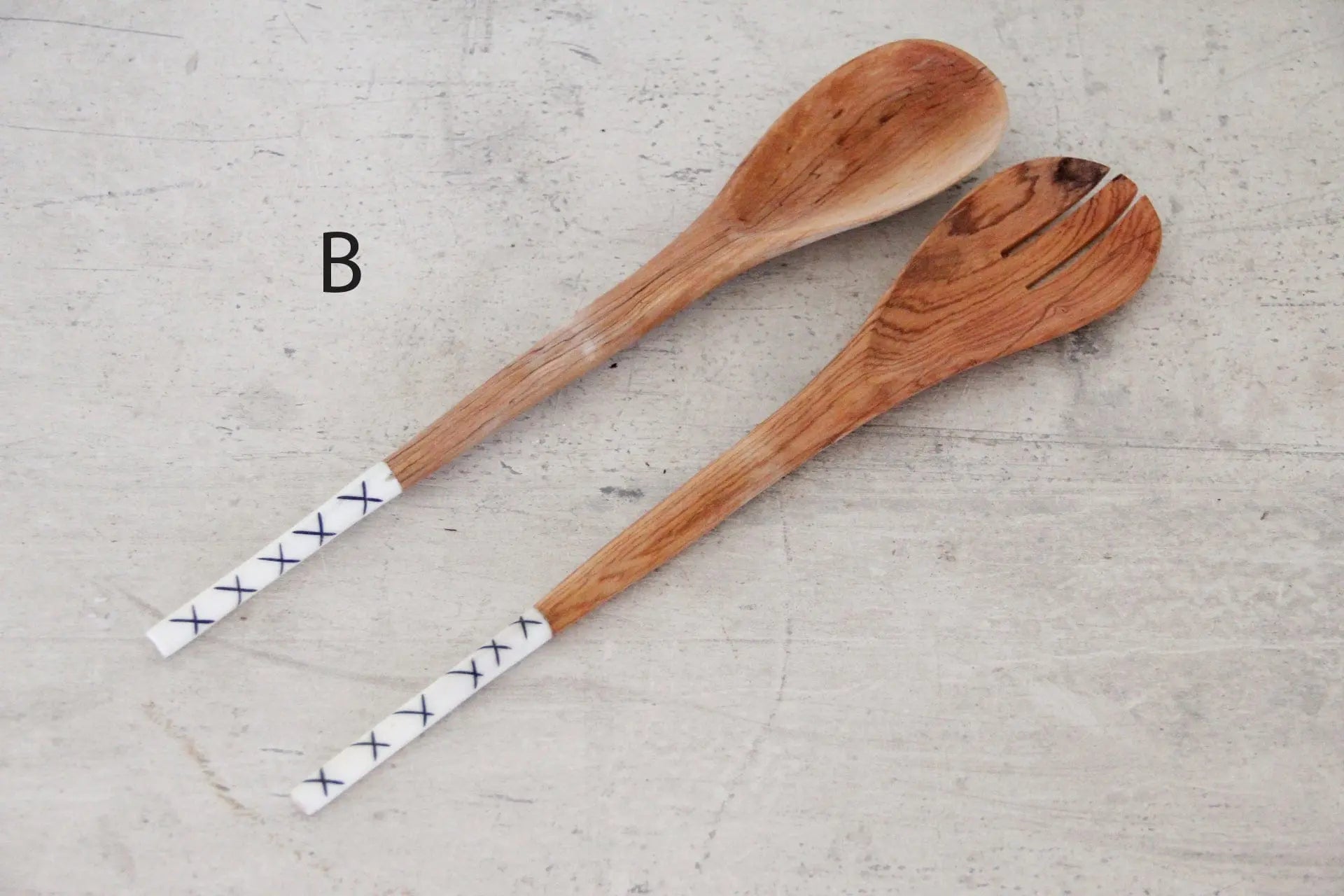 Bone Handle Salad Servers | Pair  Debra Hall Lifestyle