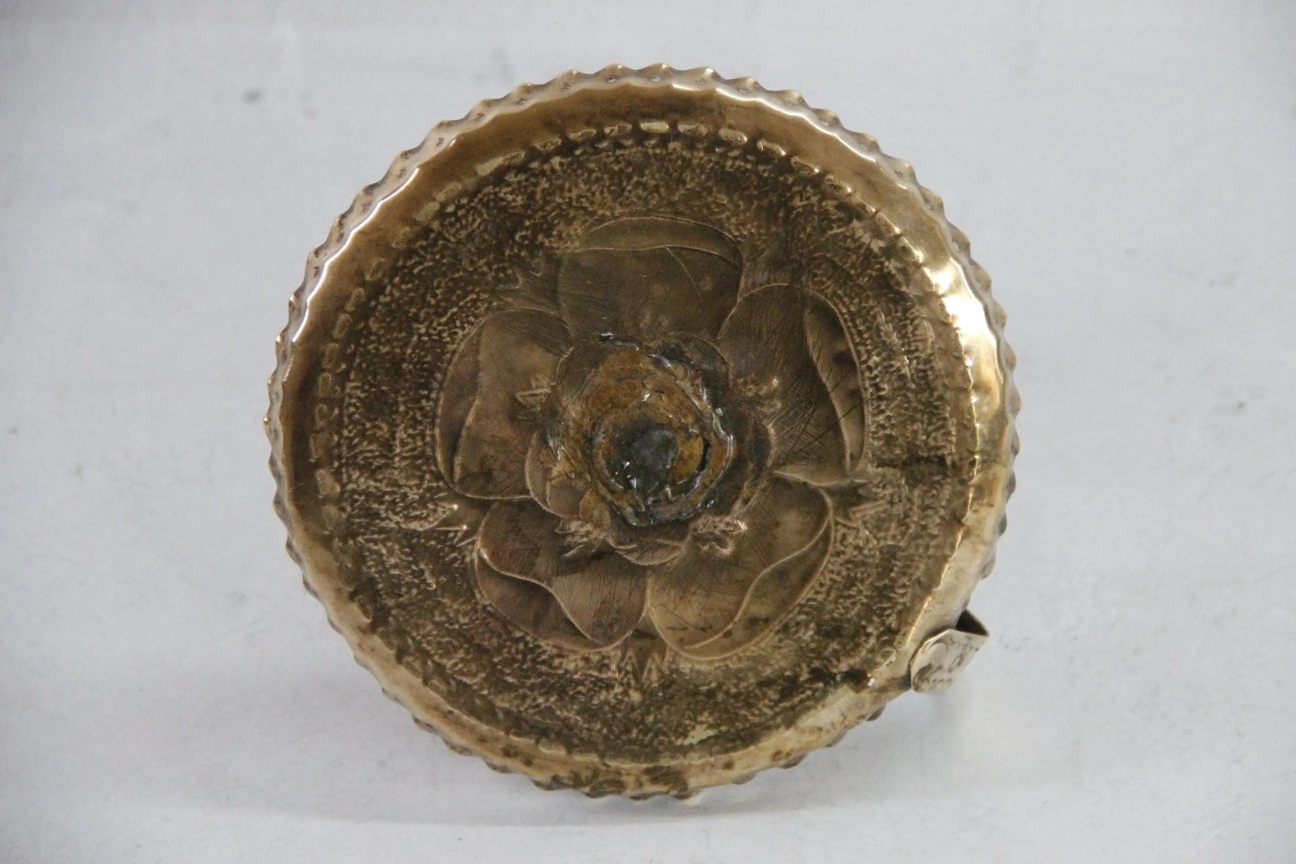 Brass Candle Engraved  Debra Hall Lifestyle