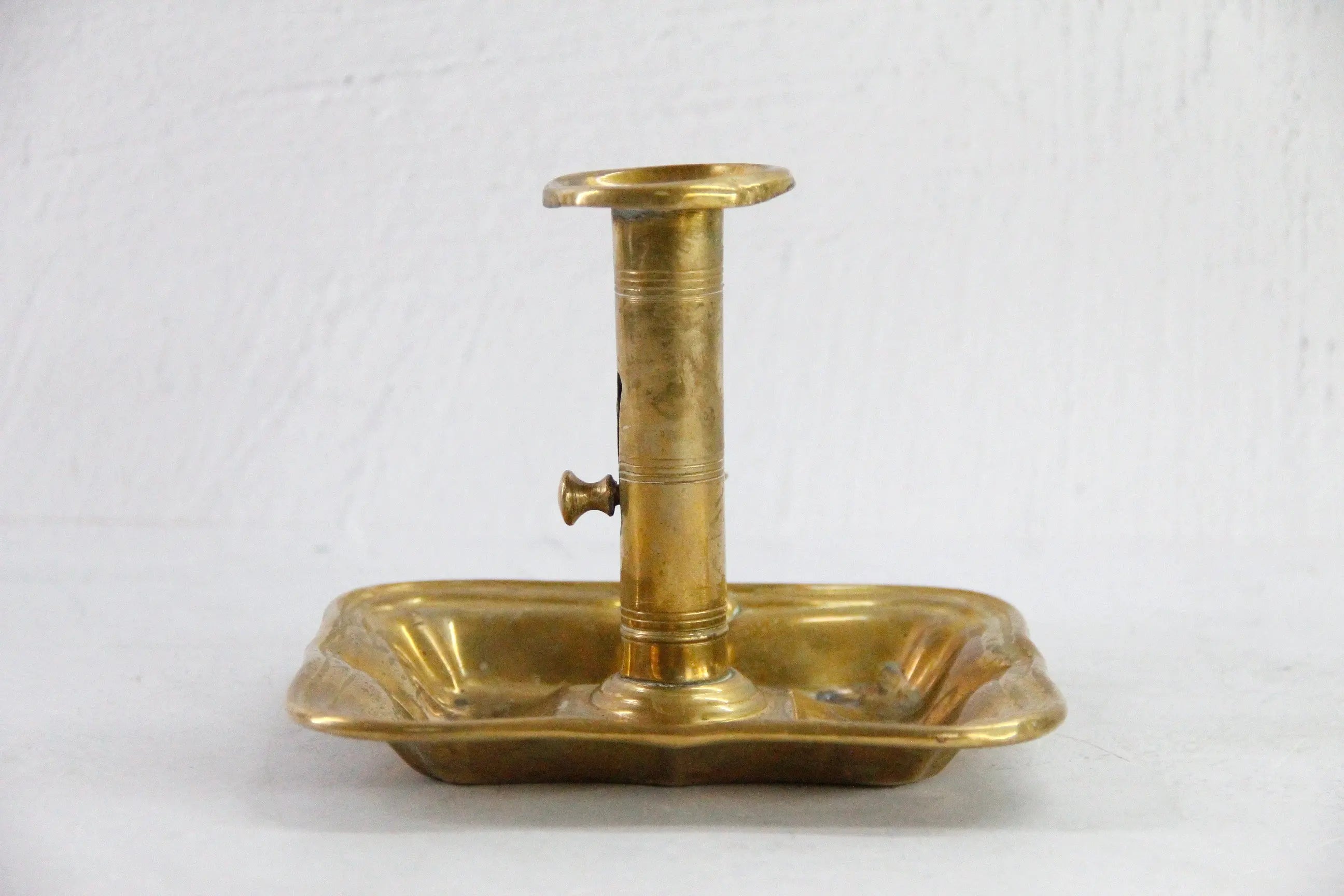 Brass Candle Push Tray  Debra Hall Lifestyle