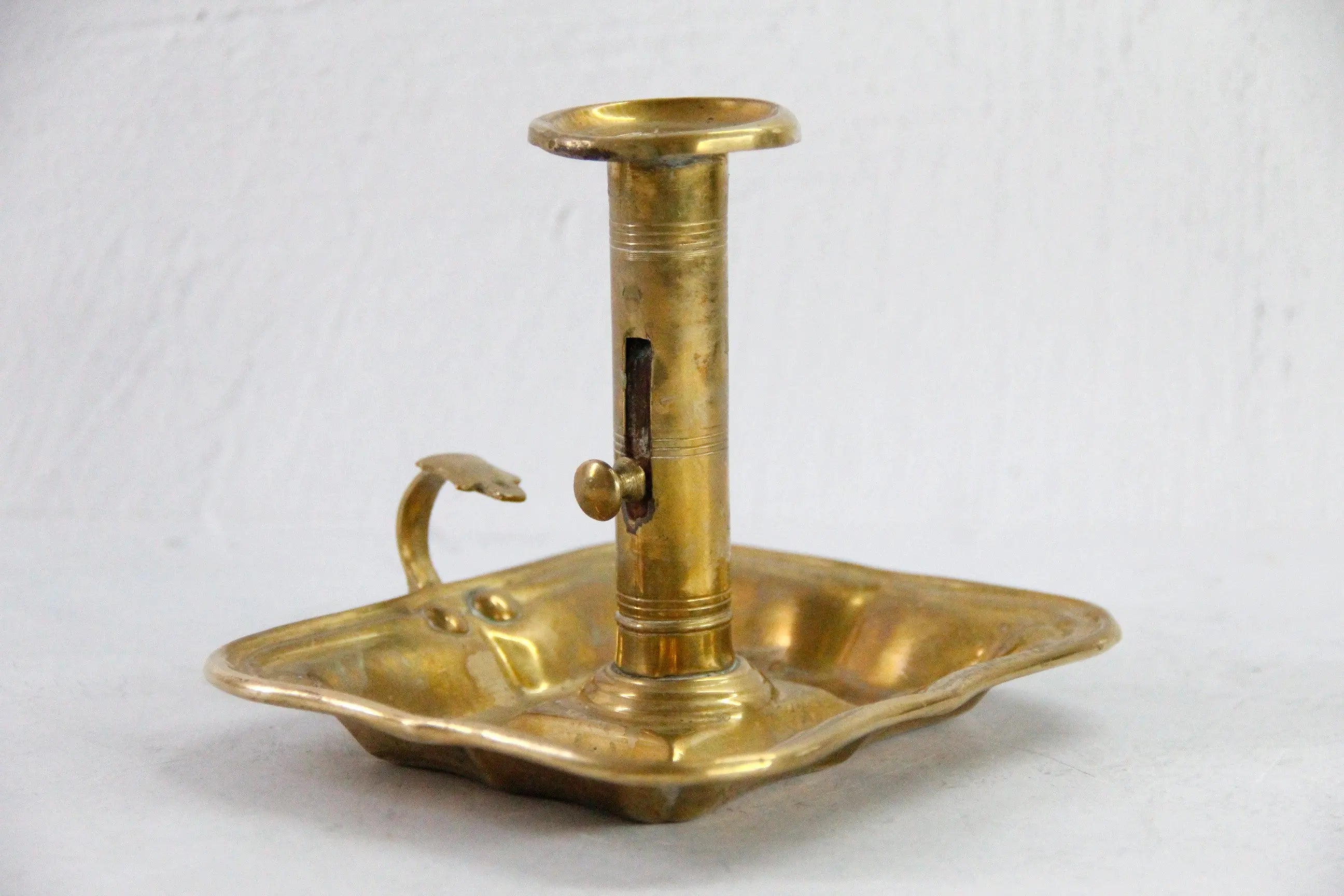 Brass Candle Push Tray  Debra Hall Lifestyle