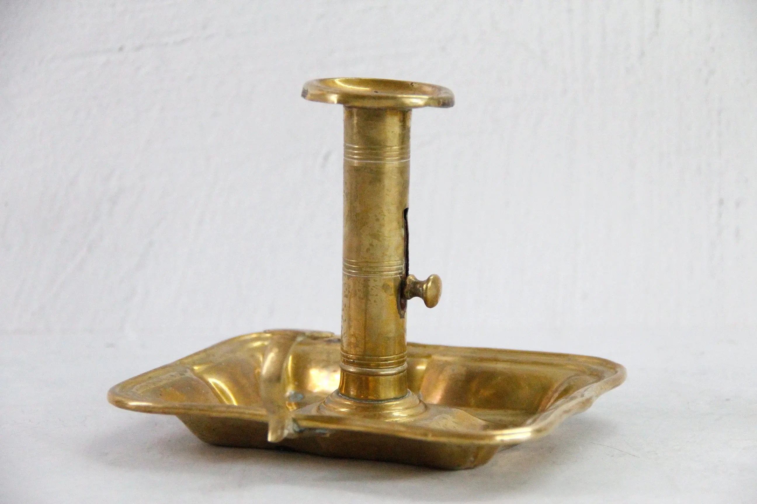 Brass Candle Push Tray  Debra Hall Lifestyle