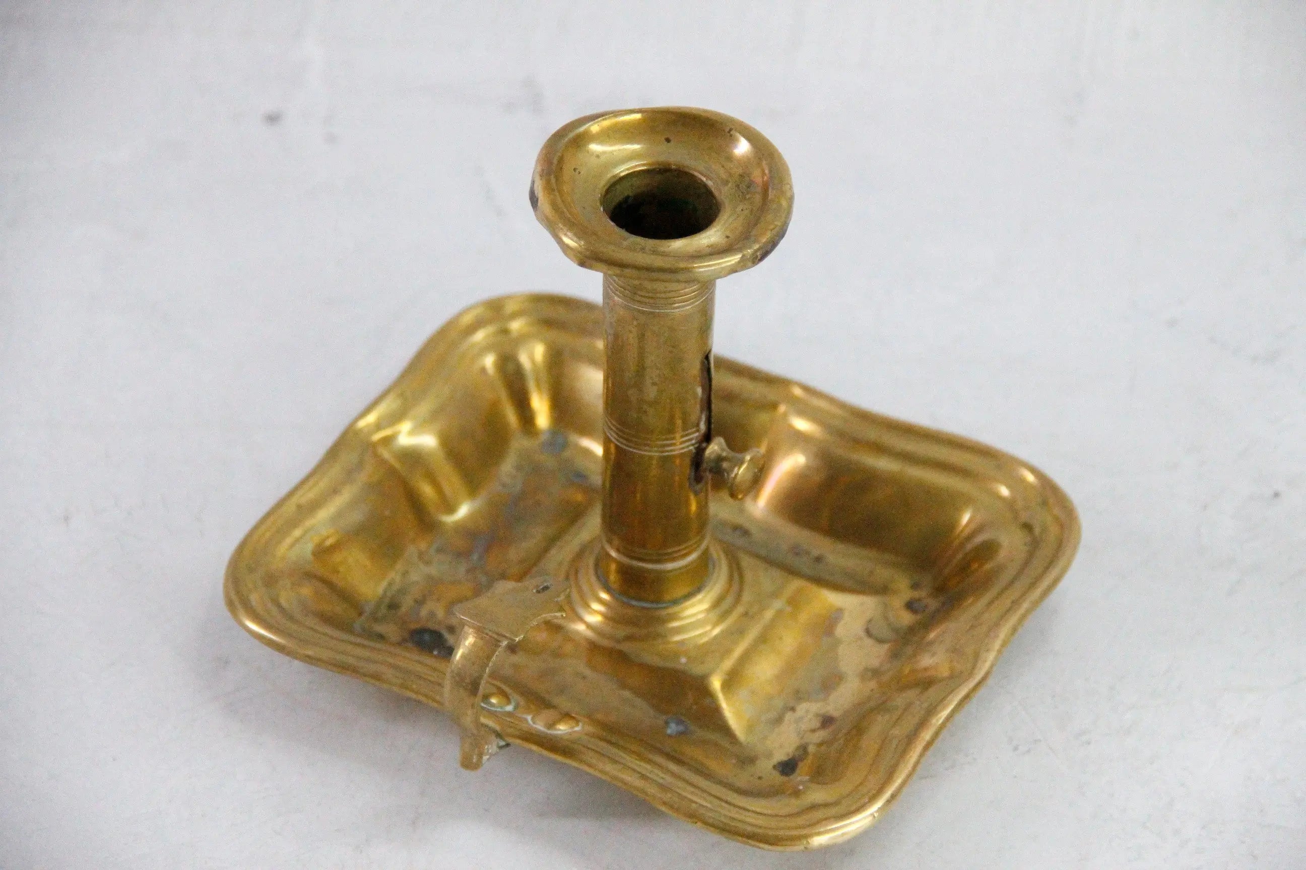 Brass Candle Push Tray  Debra Hall Lifestyle