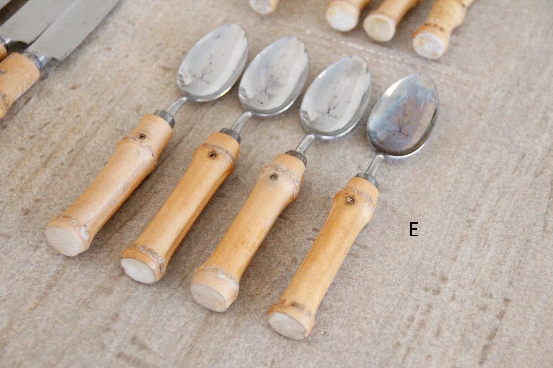 Calhawaii Bamboo Flatware | Occupied Japan 1947 Assorted  Debra Hall Lifestyle