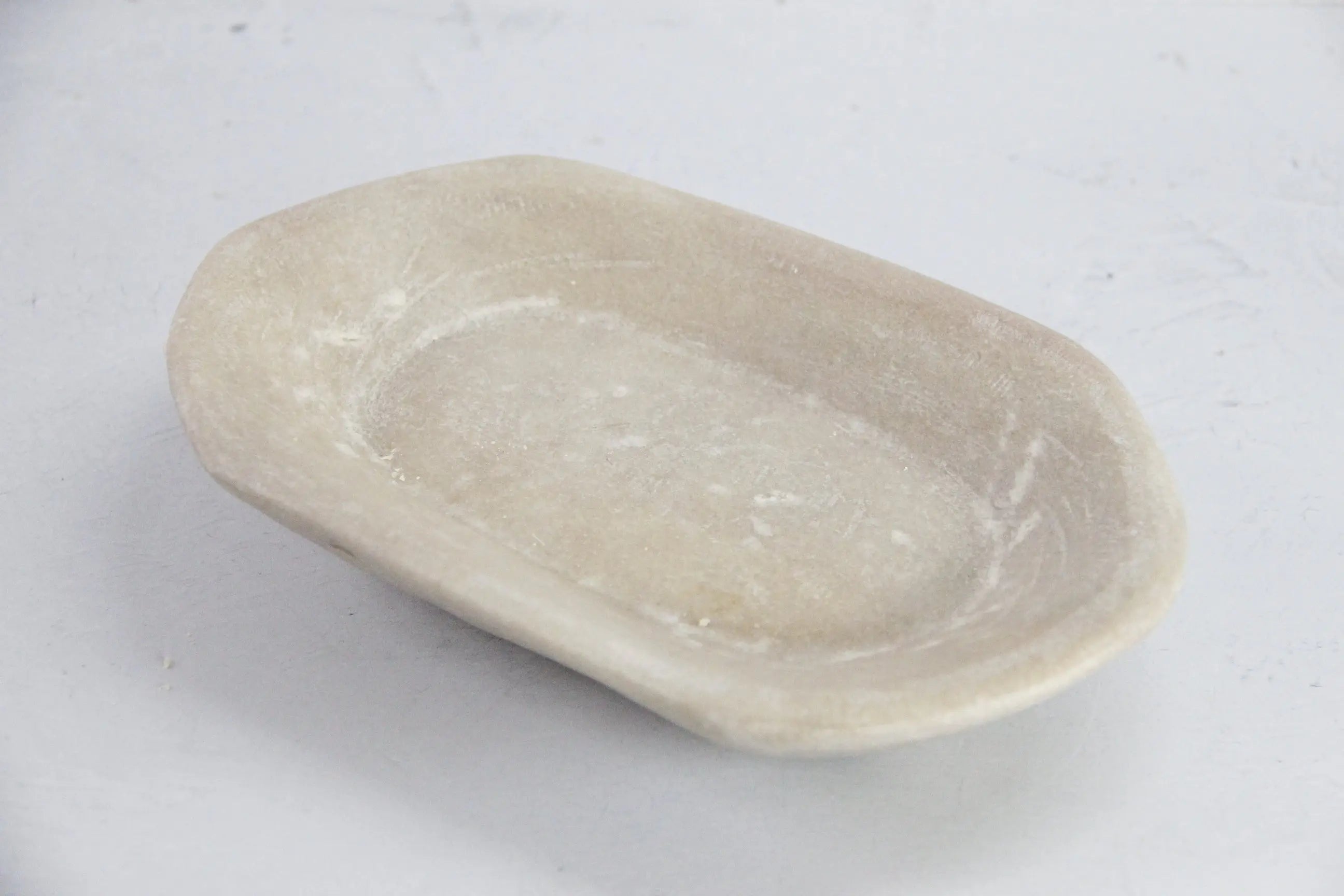 Carved Stone Bowl Kharal | Vintage Hand Carved Plate  Debra Hall Lifestyle