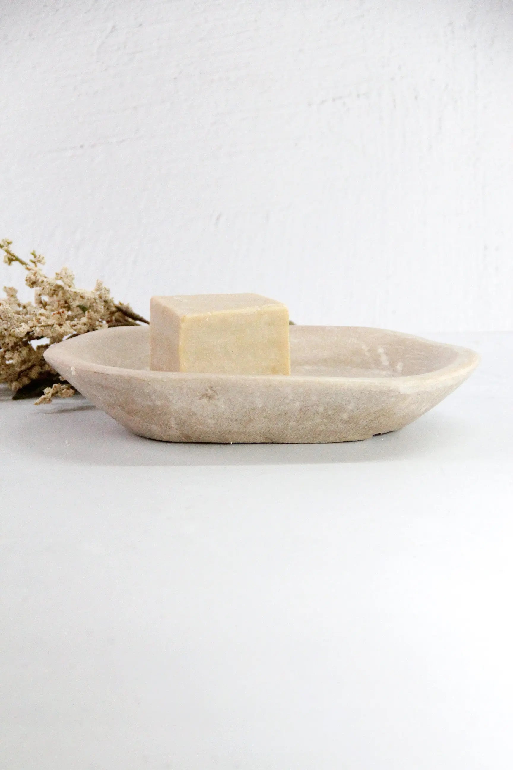 Carved Stone Bowl Kharal | Vintage Hand Carved Plate  Debra Hall Lifestyle