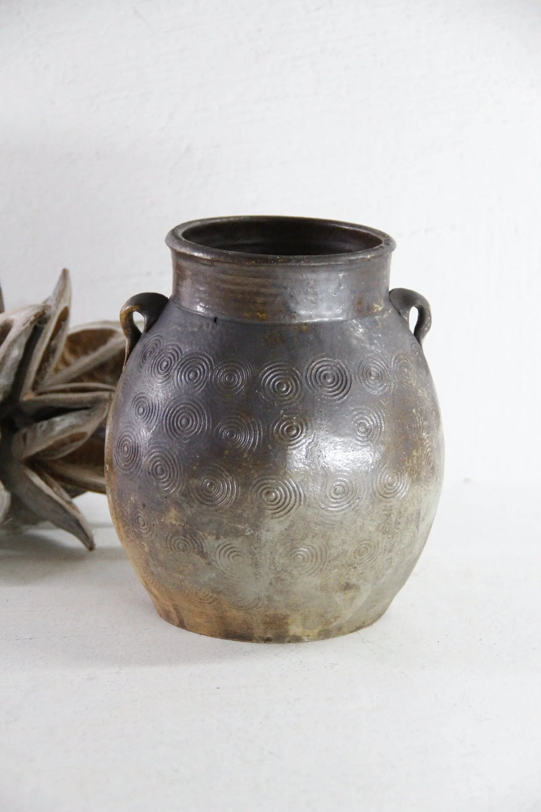 Chinese Antique Pot | Yunnan Glazed Jar  Debra Hall Lifestyle