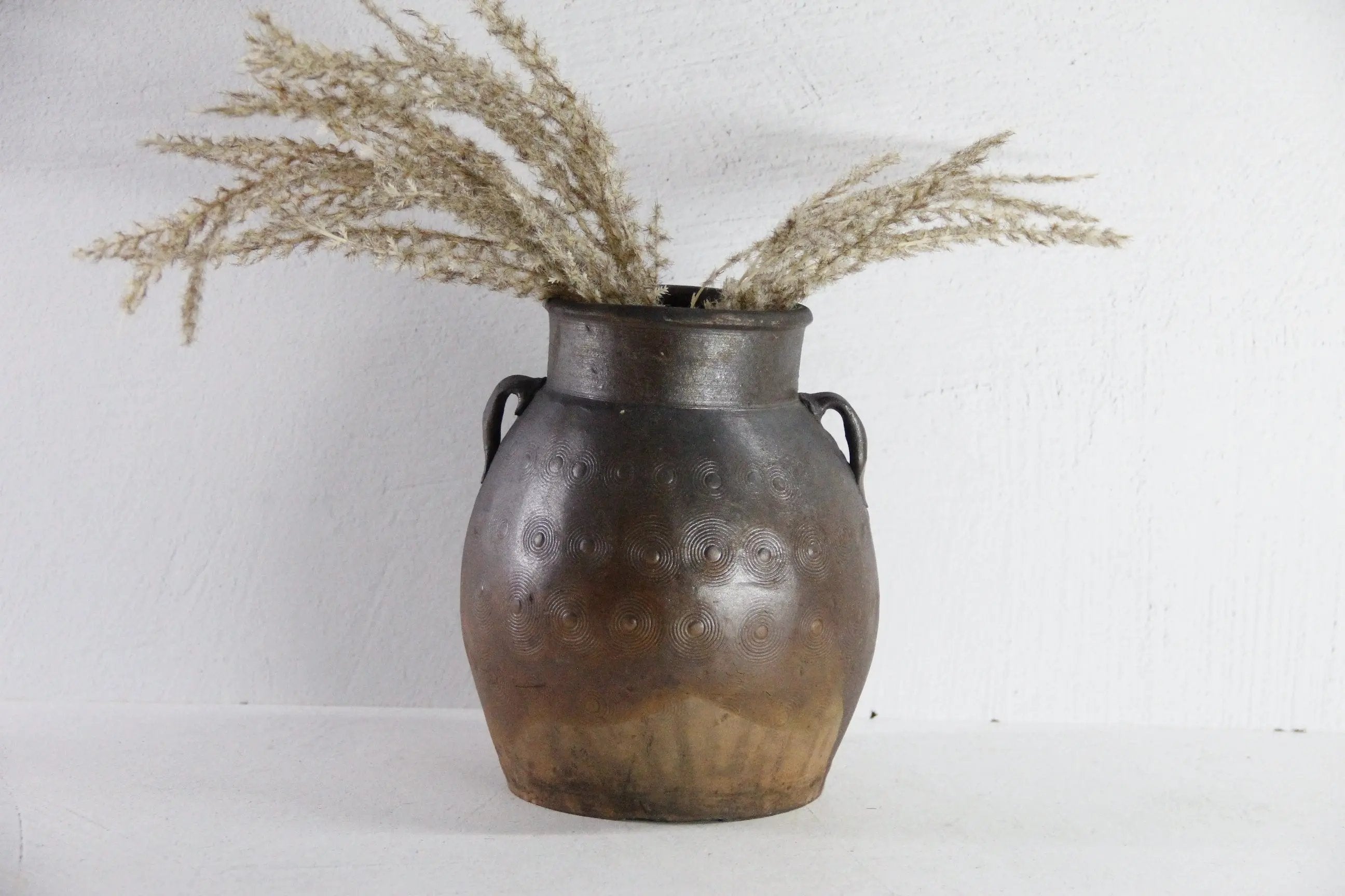 Chinese Antique Pottery Jar | Ceramic Glazed Pot  Debra Hall Lifestyle