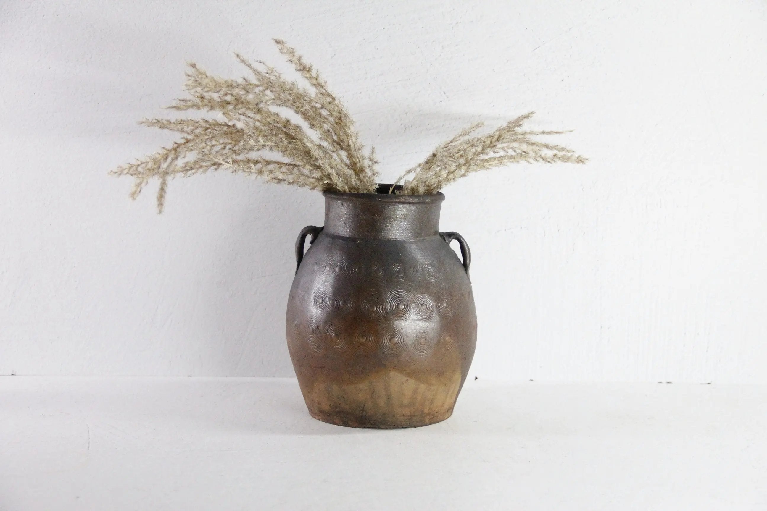 Chinese Antique Pottery Jar | Ceramic Glazed Pot  Debra Hall Lifestyle