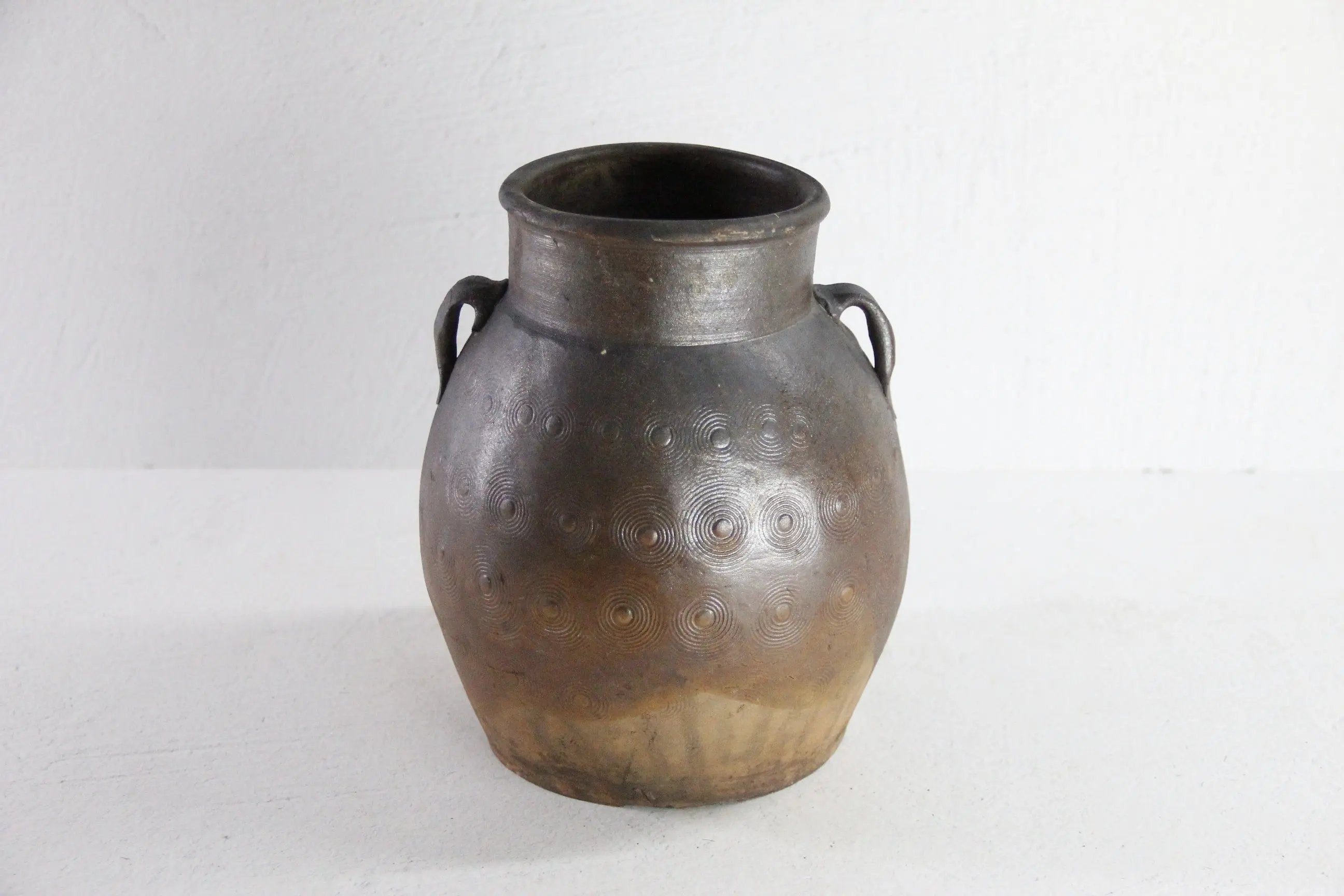 Chinese Antique Pottery Jar | Ceramic Glazed Pot  Debra Hall Lifestyle