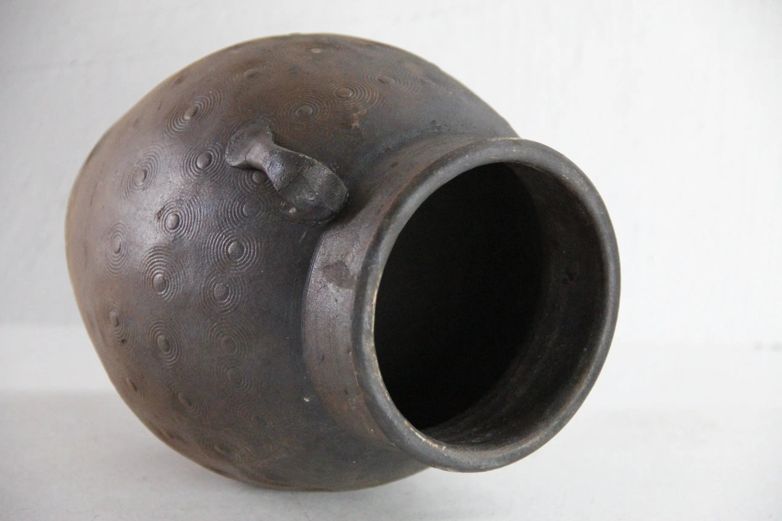 Chinese Antique Pottery Jar | Ceramic Glazed Pot  Debra Hall Lifestyle