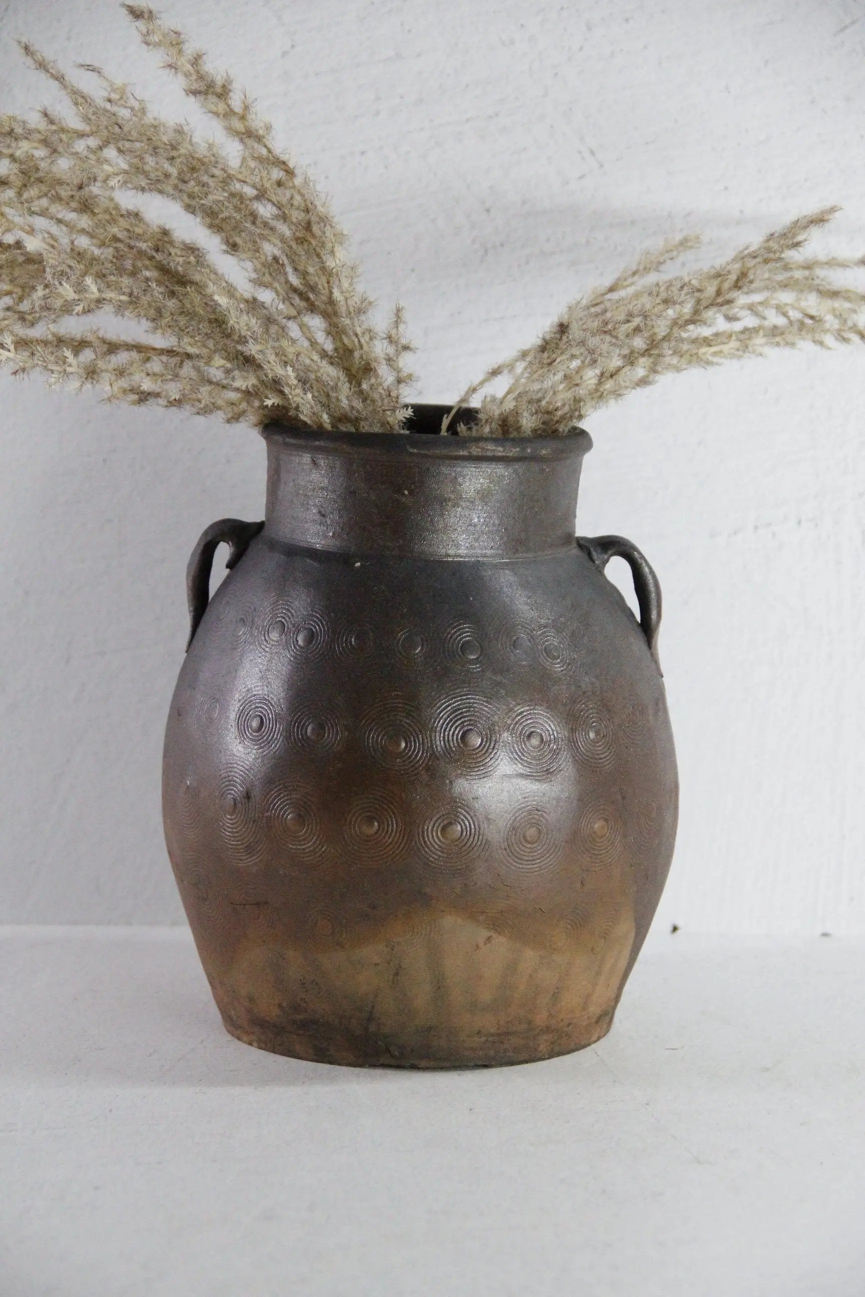 Chinese Antique Pottery Jar | Ceramic Glazed Pot  Debra Hall Lifestyle