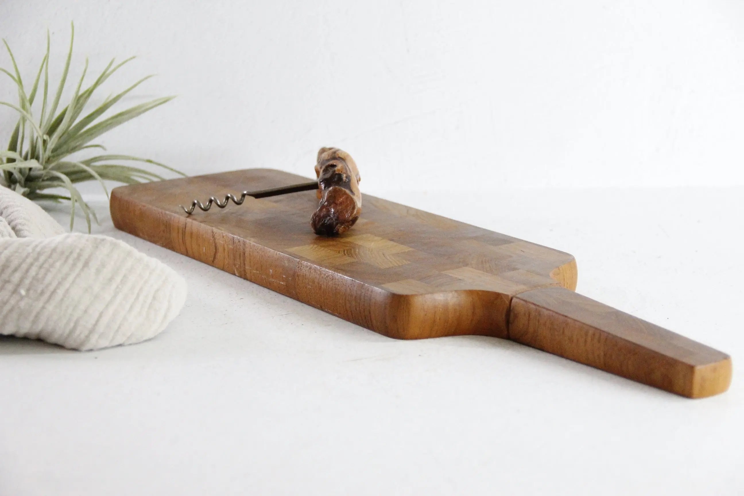 Dansk Cheese Board | Vintage Jens Quistgaard Teak With Knife  Debra Hall Lifestyle