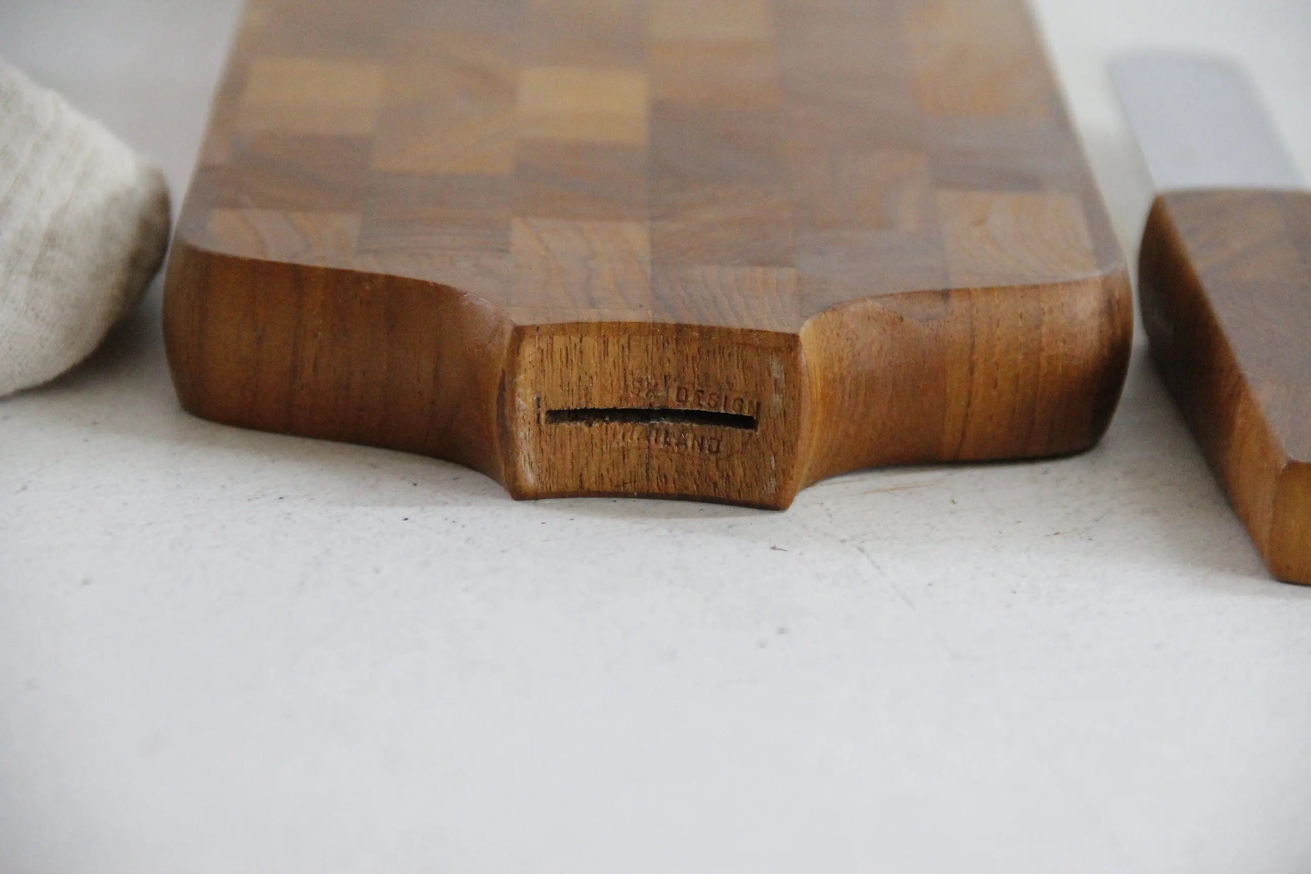 Dansk Cheese Board | Vintage Jens Quistgaard Teak With Knife  Debra Hall Lifestyle