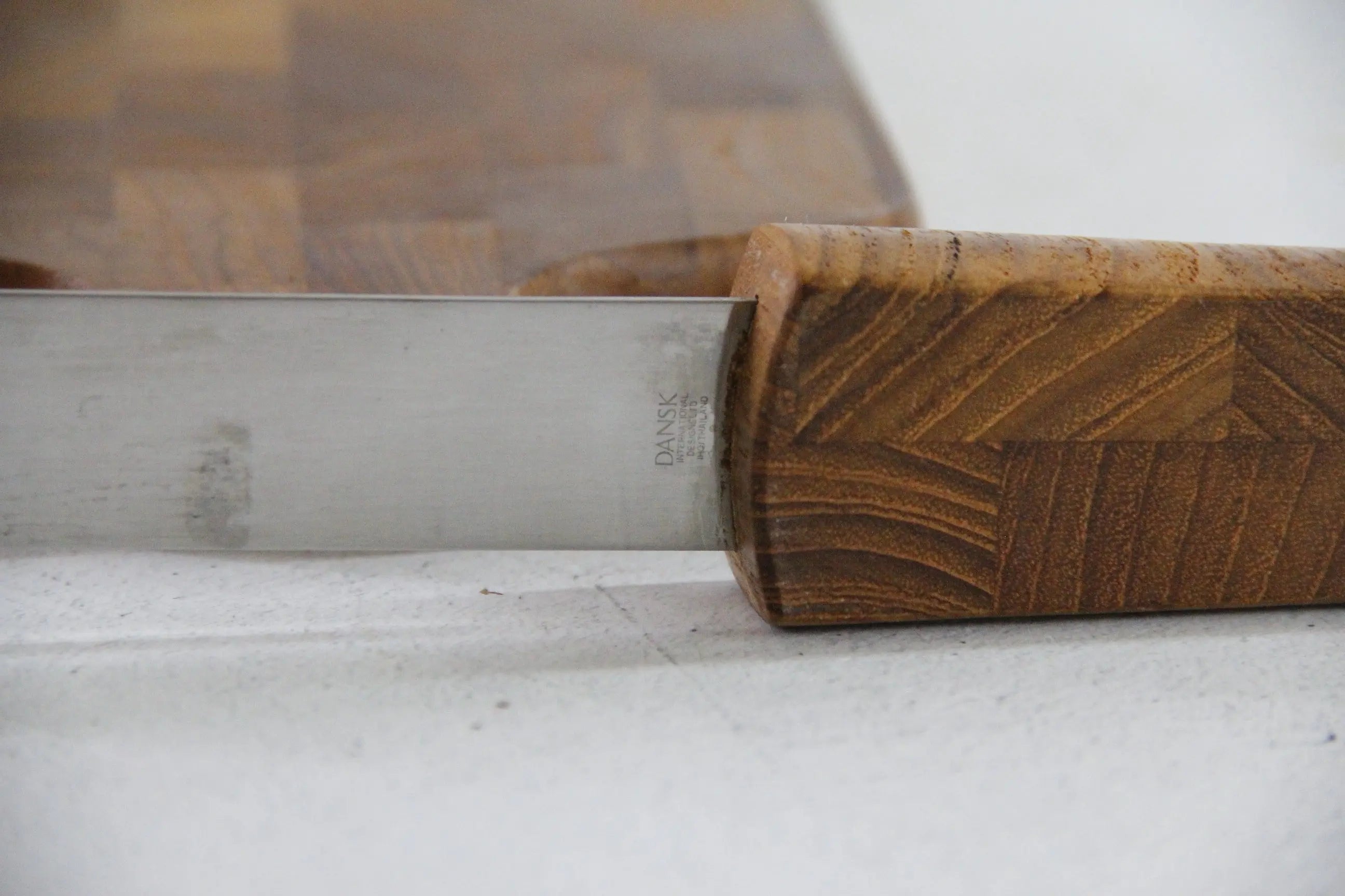 Dansk Cheese Board | Vintage Jens Quistgaard Teak With Knife  Debra Hall Lifestyle