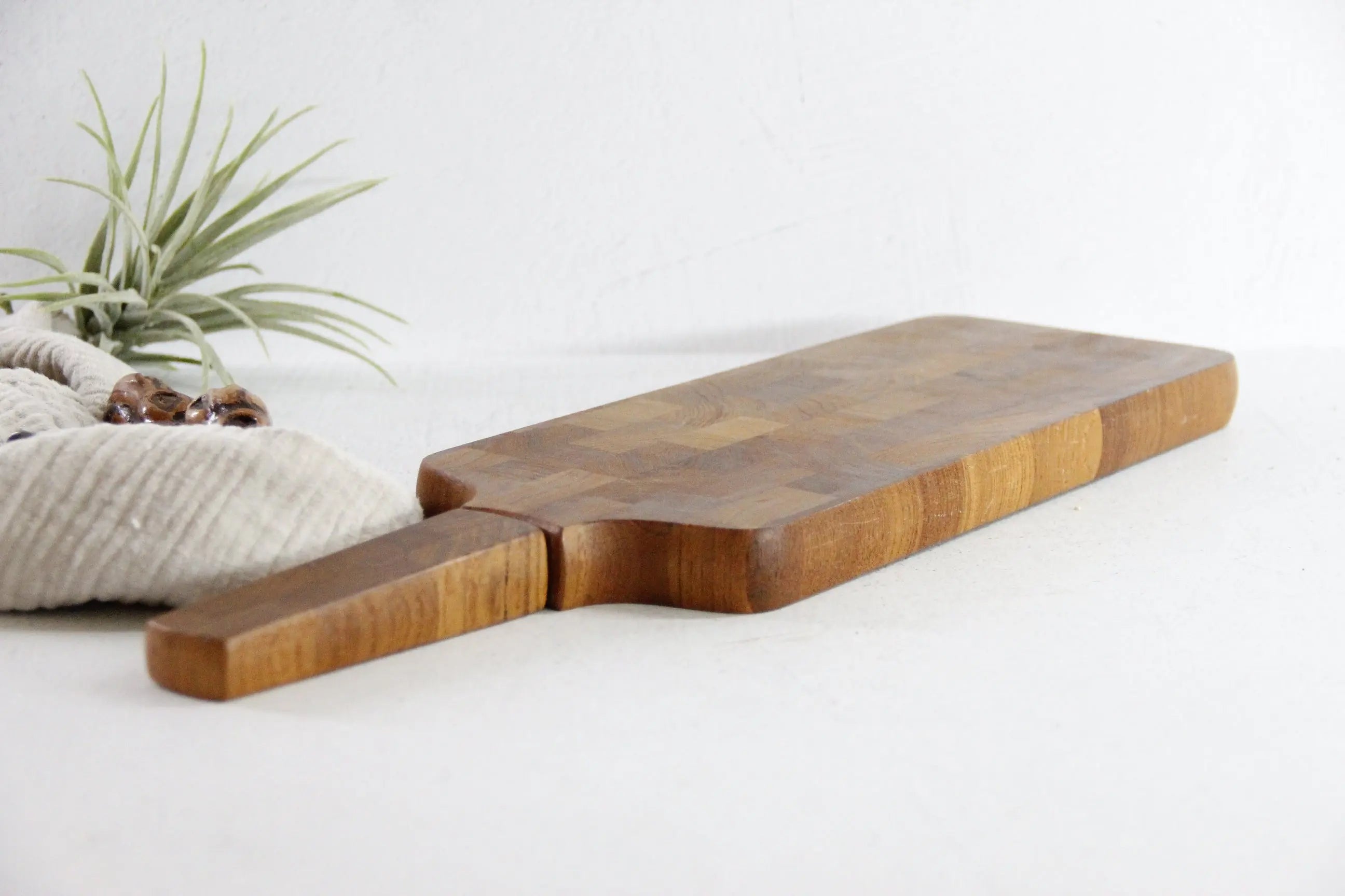 Dansk Cheese Board | Vintage Jens Quistgaard Teak With Knife  Debra Hall Lifestyle