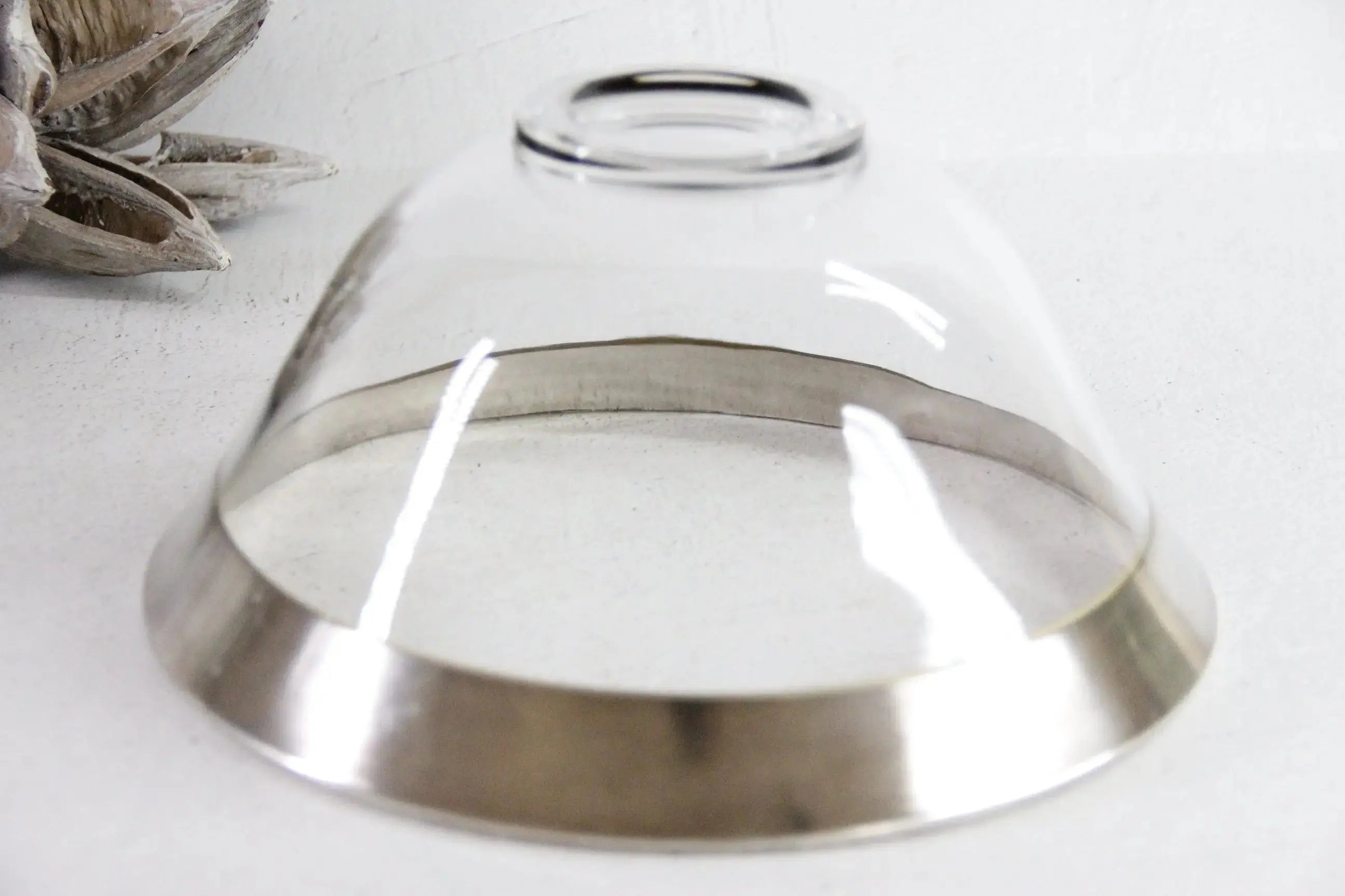 Dorothy Thorpe Bowl | 1950s With Sterling Silver Band  Debra Hall Lifestyle