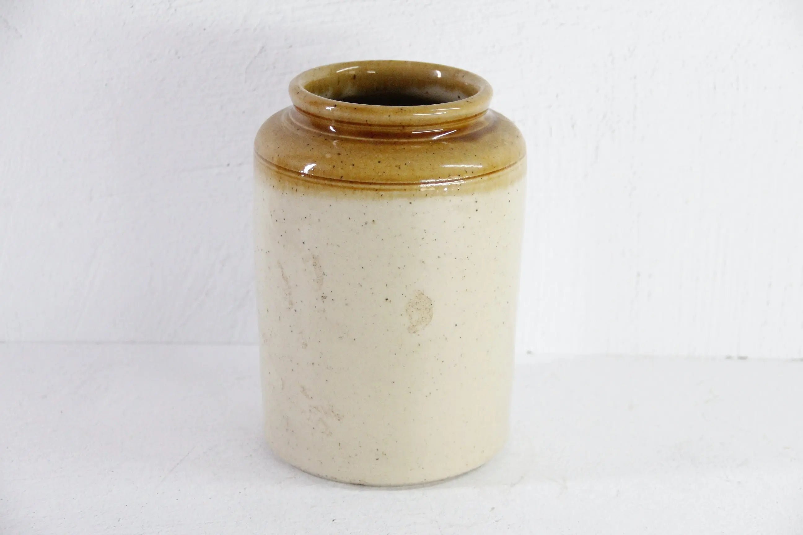 English Stoneware Crock | Pantry Preserves Jar  Debra Hall Lifestyle