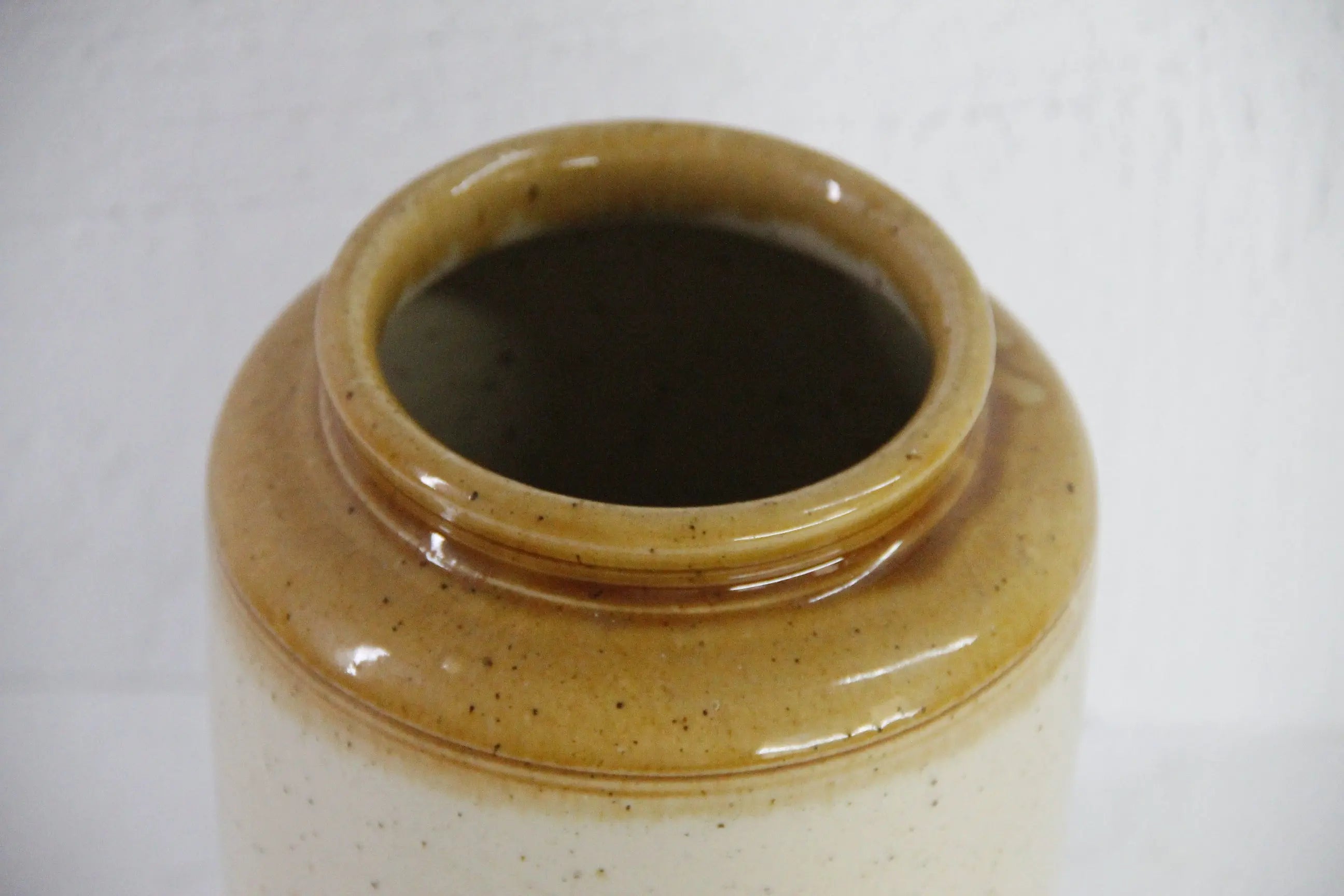 English Stoneware Crock | Pantry Preserves Jar  Debra Hall Lifestyle