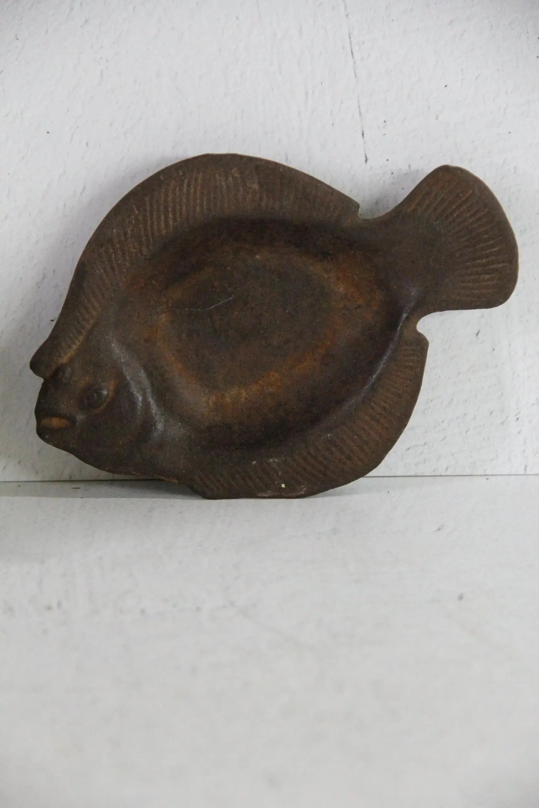 Fish Trinket Dish |Vintage Japanese Cast Iron Flounder Catchall  Debra Hall Lifestyle