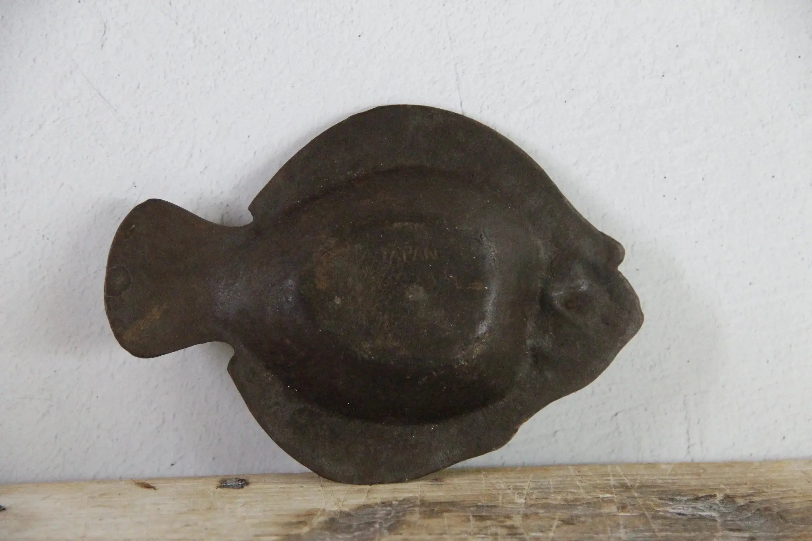 Fish Trinket Dish |Vintage Japanese Cast Iron Flounder Catchall  Debra Hall Lifestyle