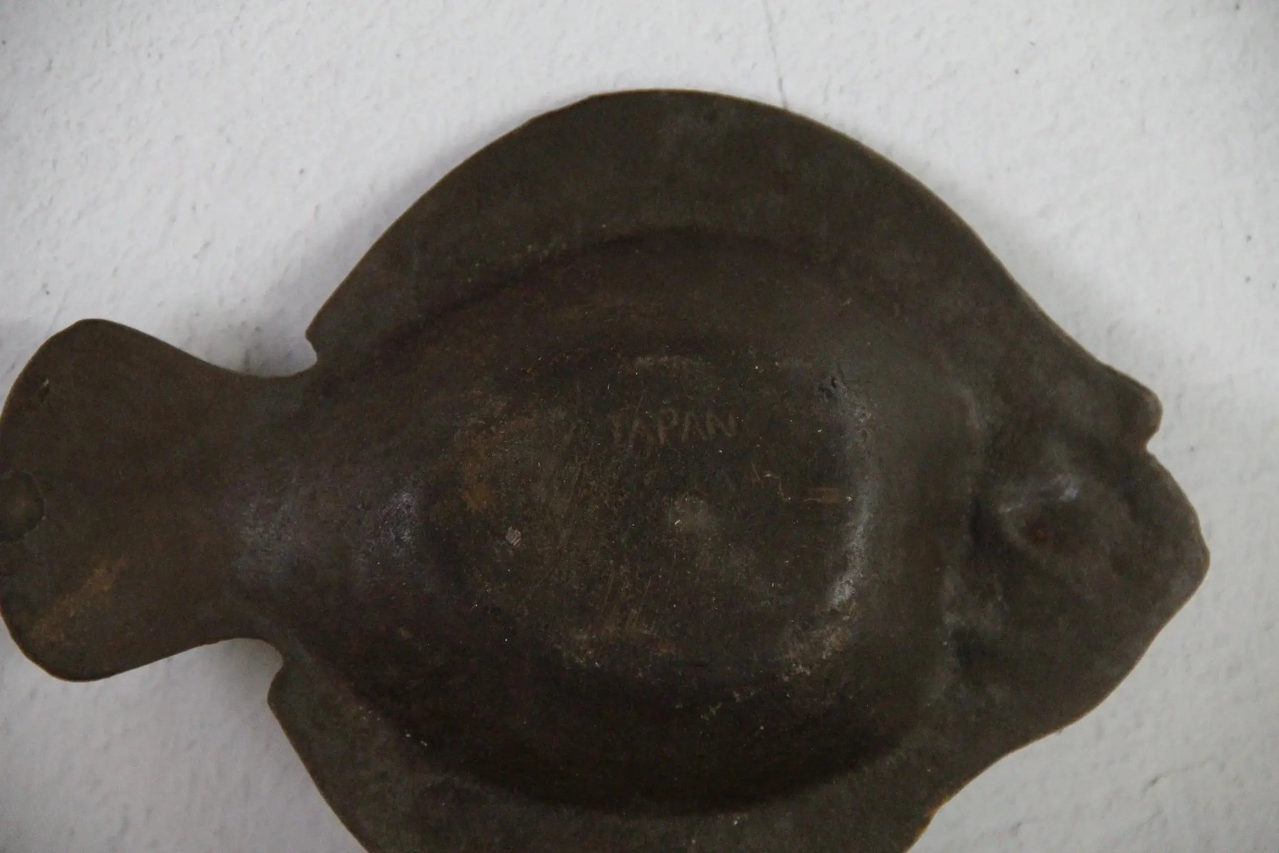 Fish Trinket Dish |Vintage Japanese Cast Iron Flounder Catchall  Debra Hall Lifestyle