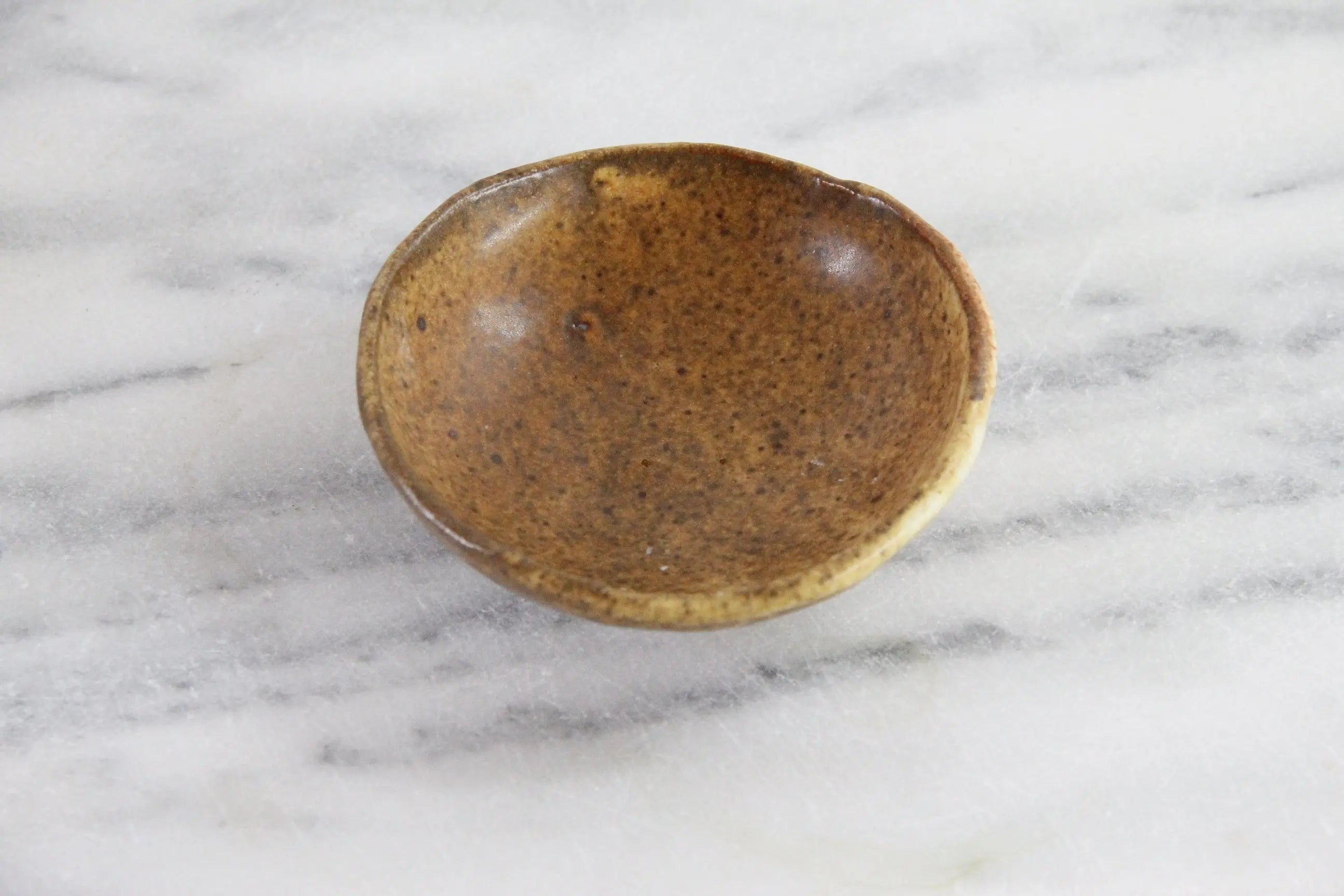 Footed Pottery Bowl Vintage | Studio Art Dish