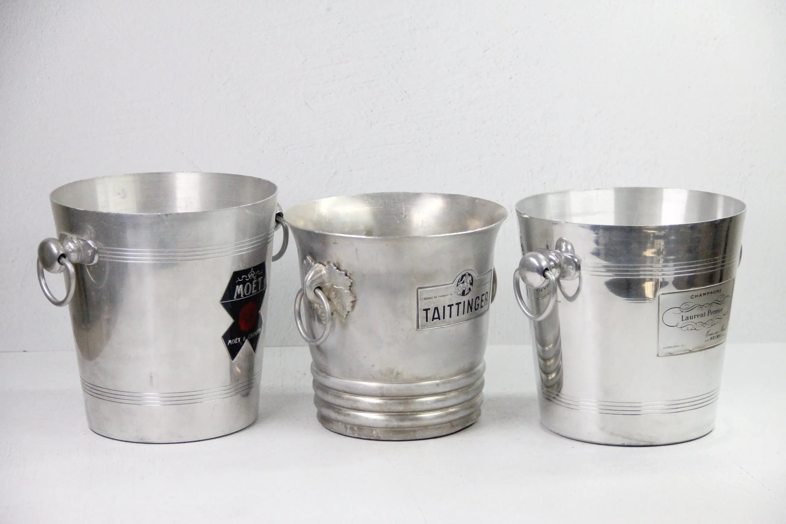 French Champagne Bucket Magnum Chiller-Vintage Bar Decor  Debra Hall Lifestyle