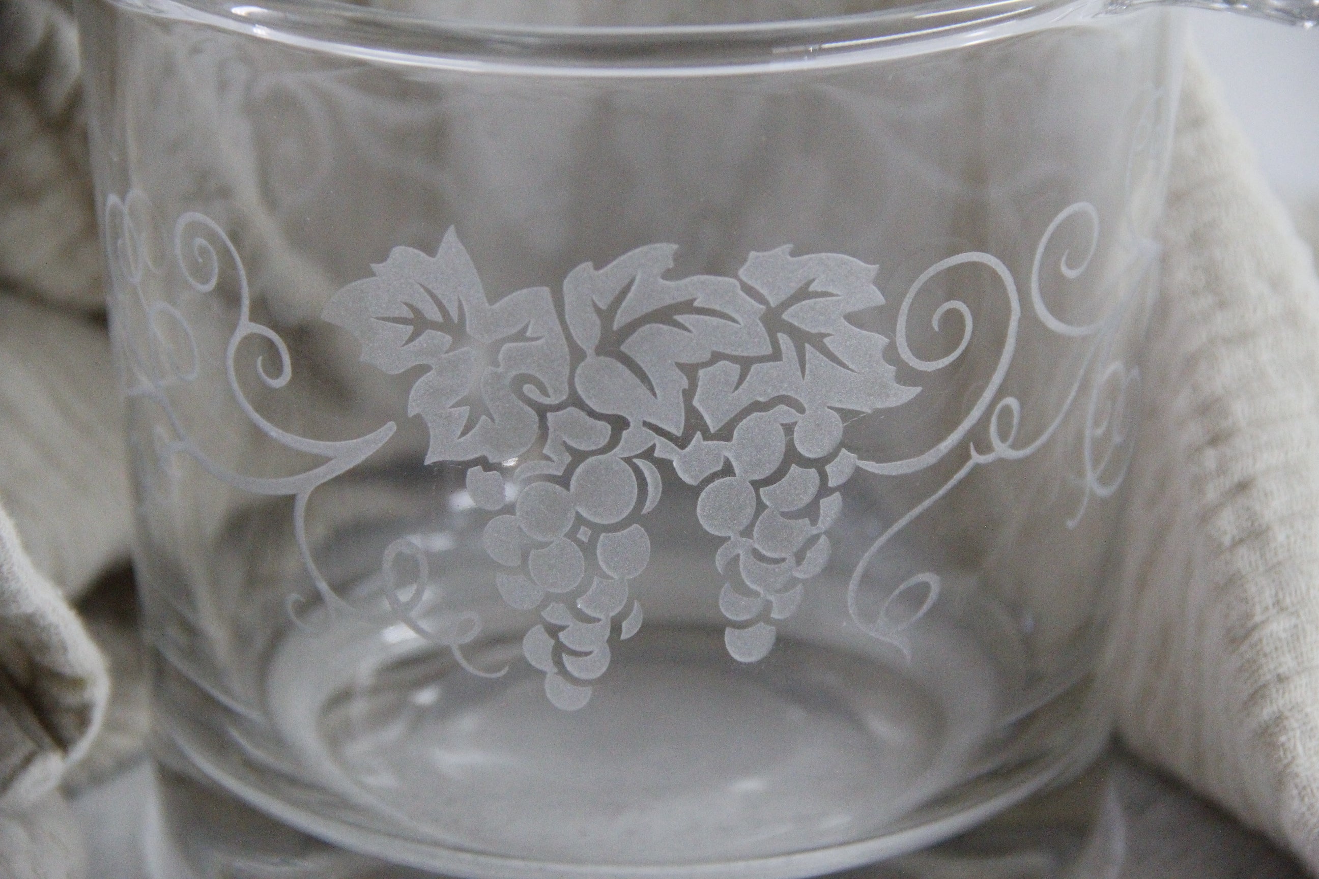 French Champagne Bucket Vintage Etched Stamped  Debra Hall Lifestyle