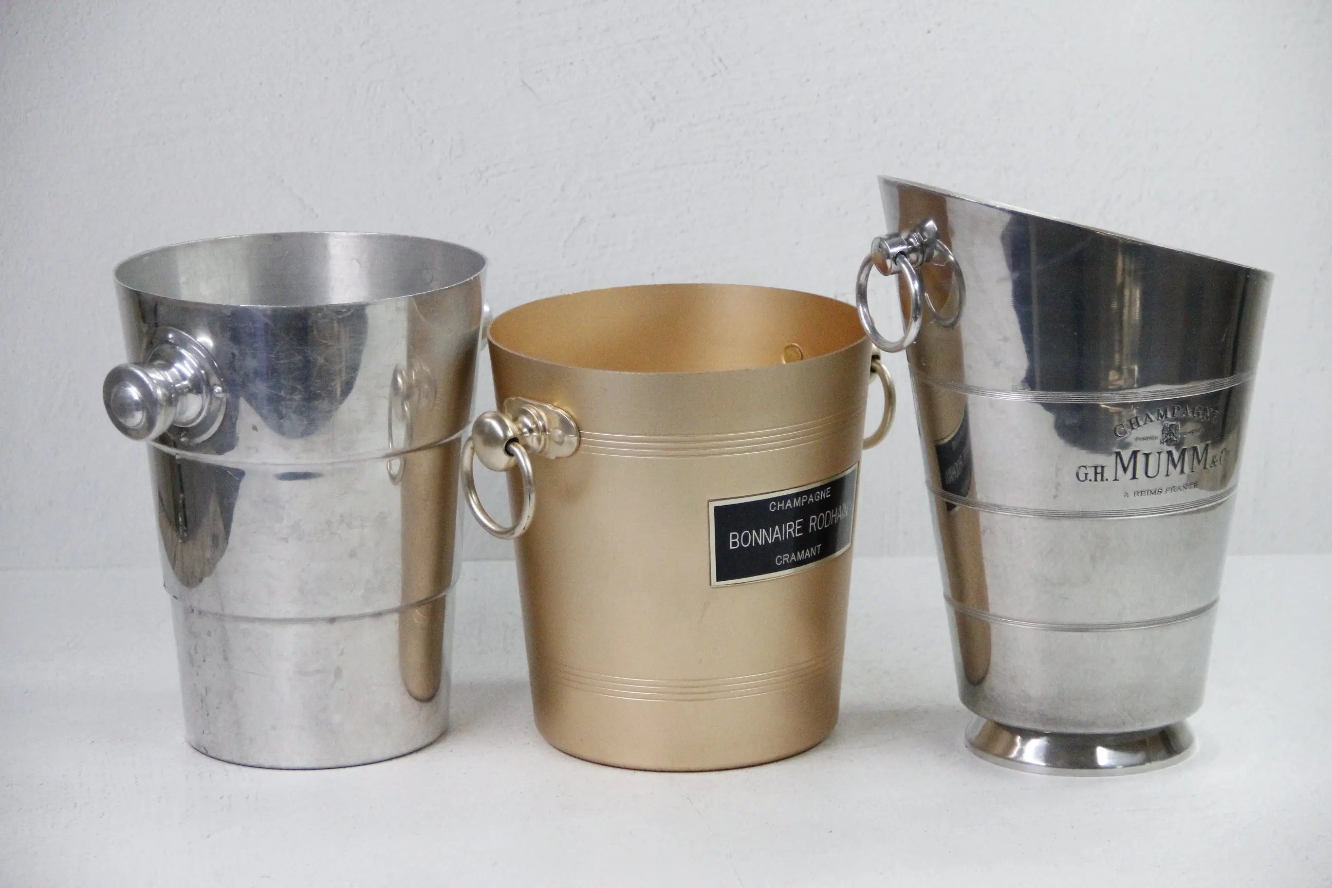 French Champagne Bucket-Vintage Wine Chiller Cooler  Debra Hall Lifestyle