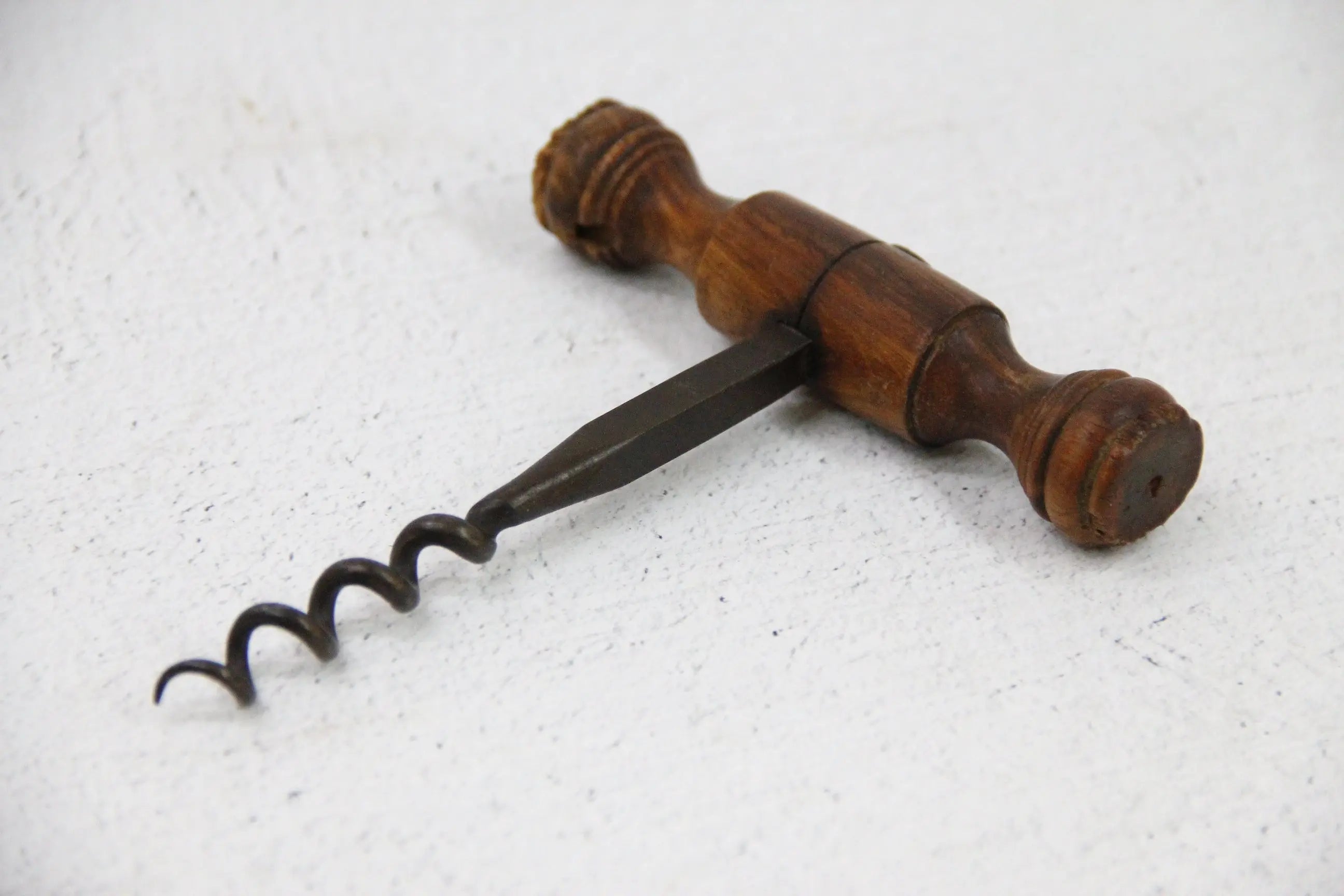 French Corkscrew | 19th Century Wood and Cast Iron  Debra Hall Lifestyle