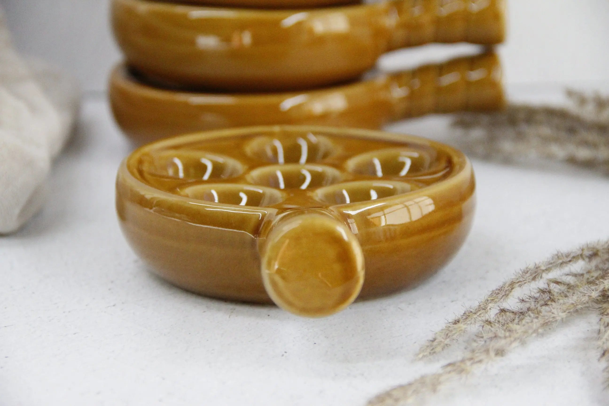 French Escargot Bowl | Vintage Baking Dish Set-4 Pcs.  Debra Hall Lifestyle