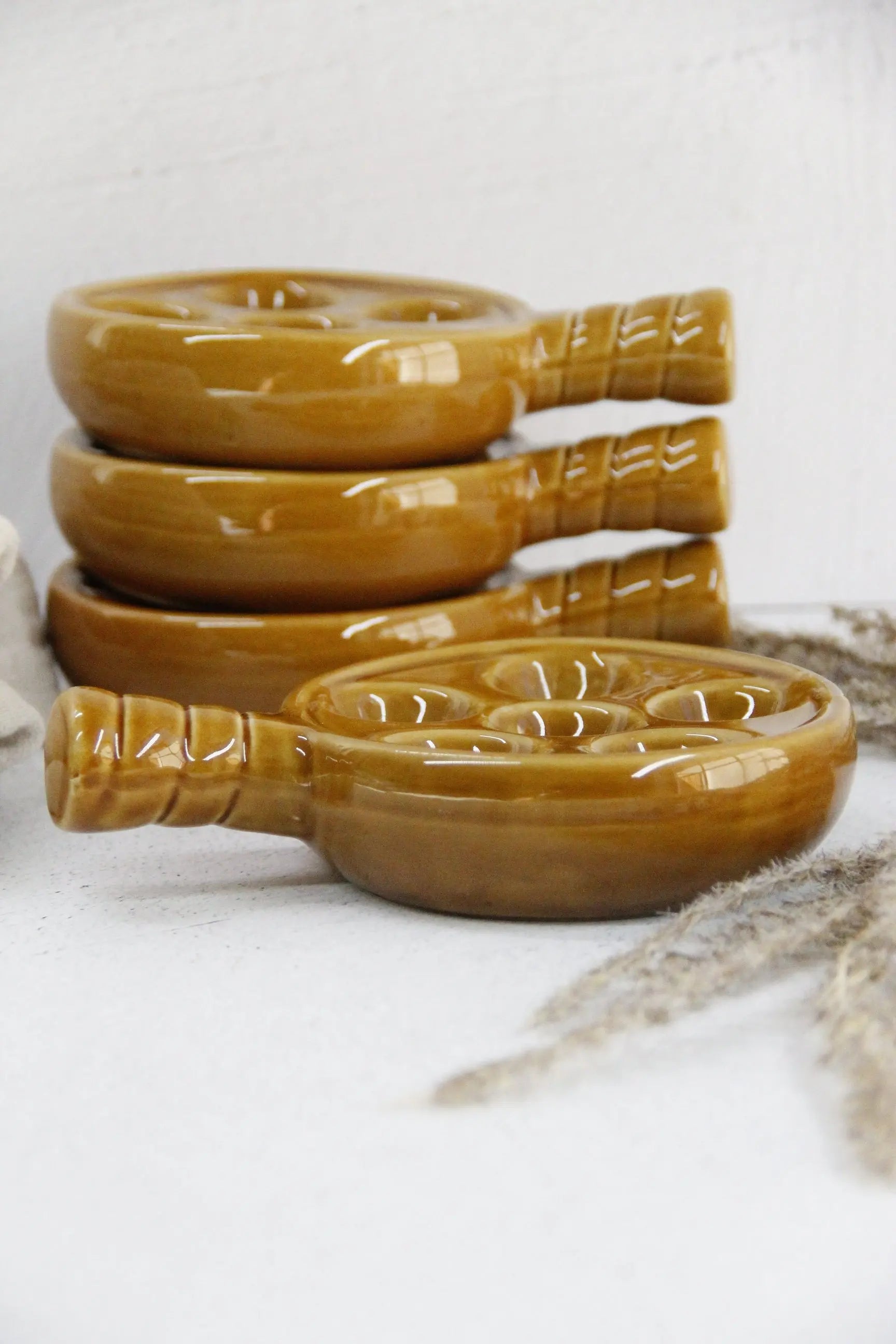 French Escargot Bowl | Vintage Baking Dish Set-4 Pcs.  Debra Hall Lifestyle