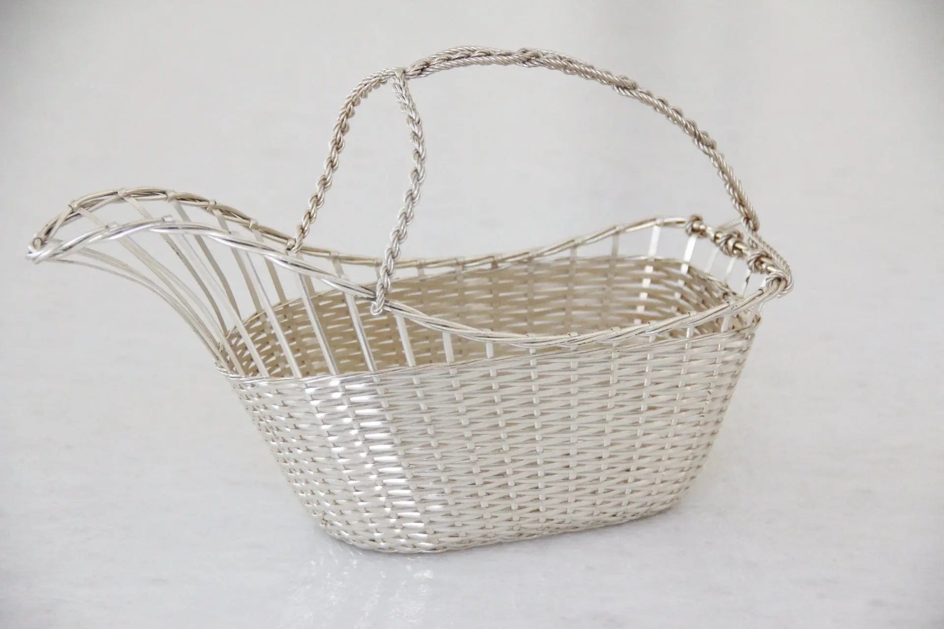 French Silver Wine Bottle Holder | Serveware  Debra Hall Lifestyle