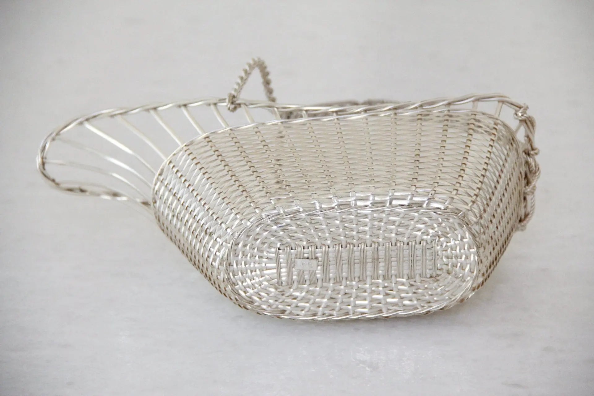 French Silver Wine Bottle Holder | Serveware  Debra Hall Lifestyle