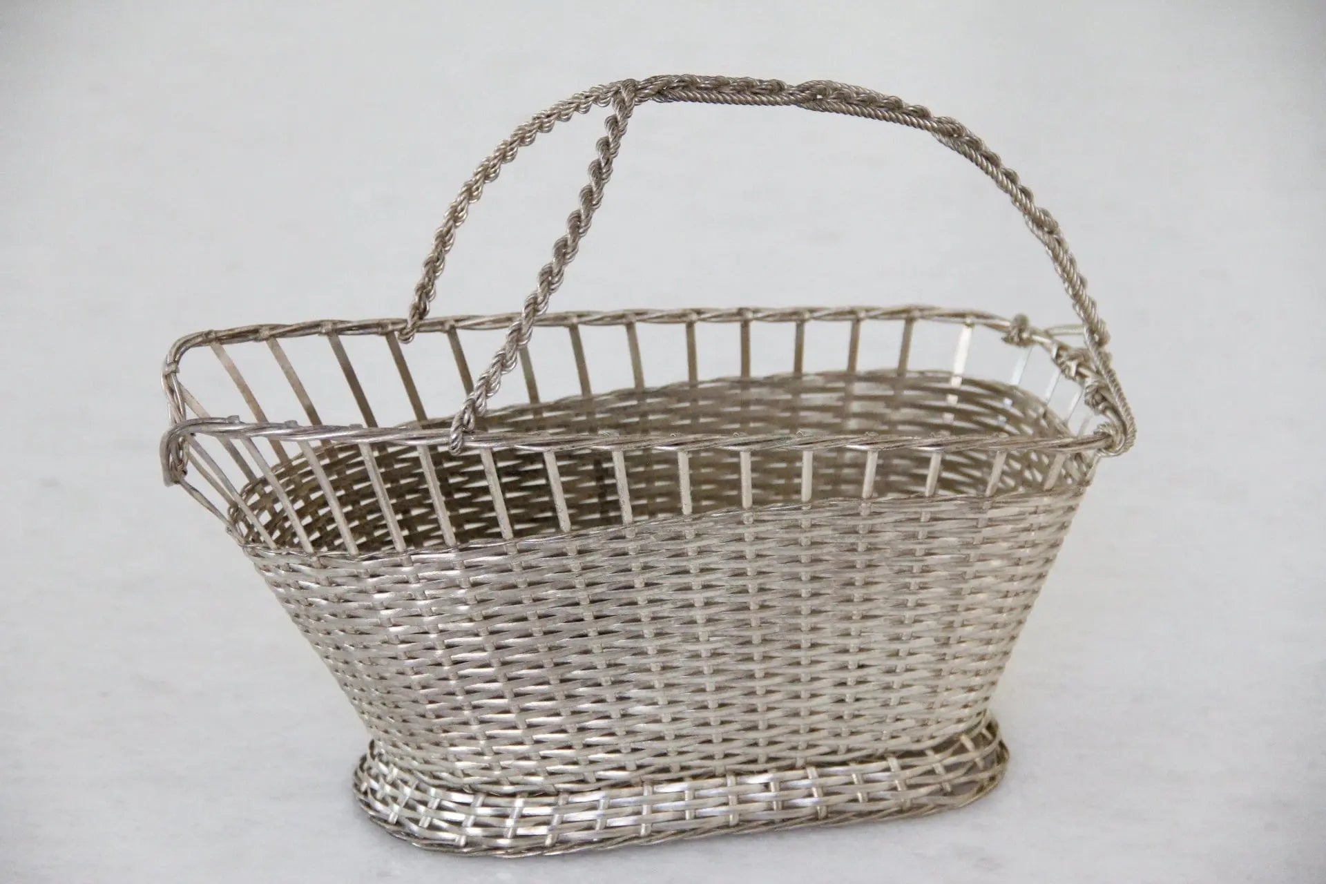 French Silver Wine Bottle Holder | Serveware  Debra Hall Lifestyle