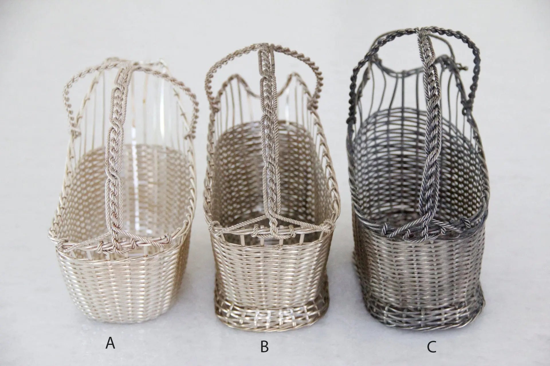 French Silver Wine Bottle Holder | Serveware  Debra Hall Lifestyle