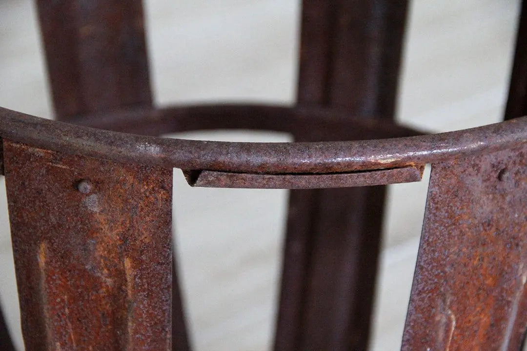 French Vintners Metal Basket | Large Size  Debra Hall Lifestyle