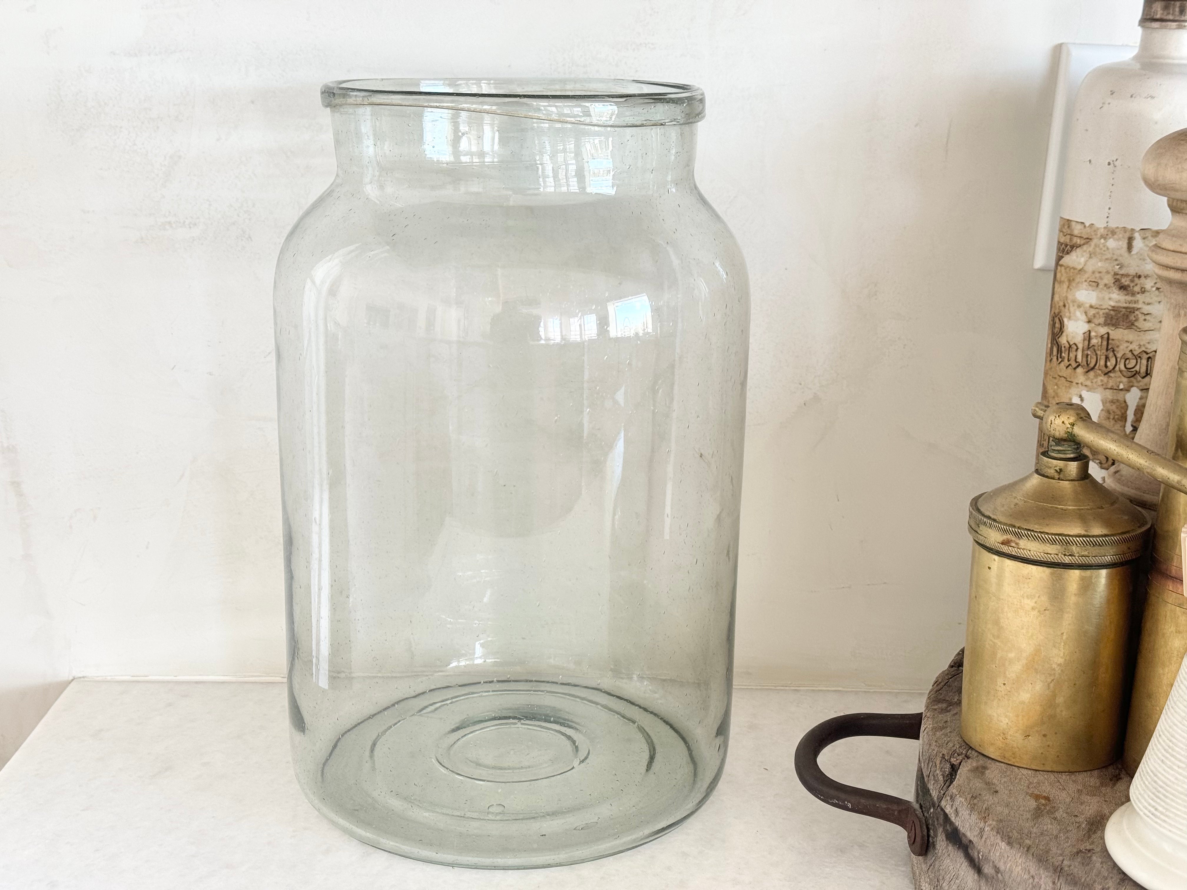 Blown Glass Pickling Jar | Vintage 