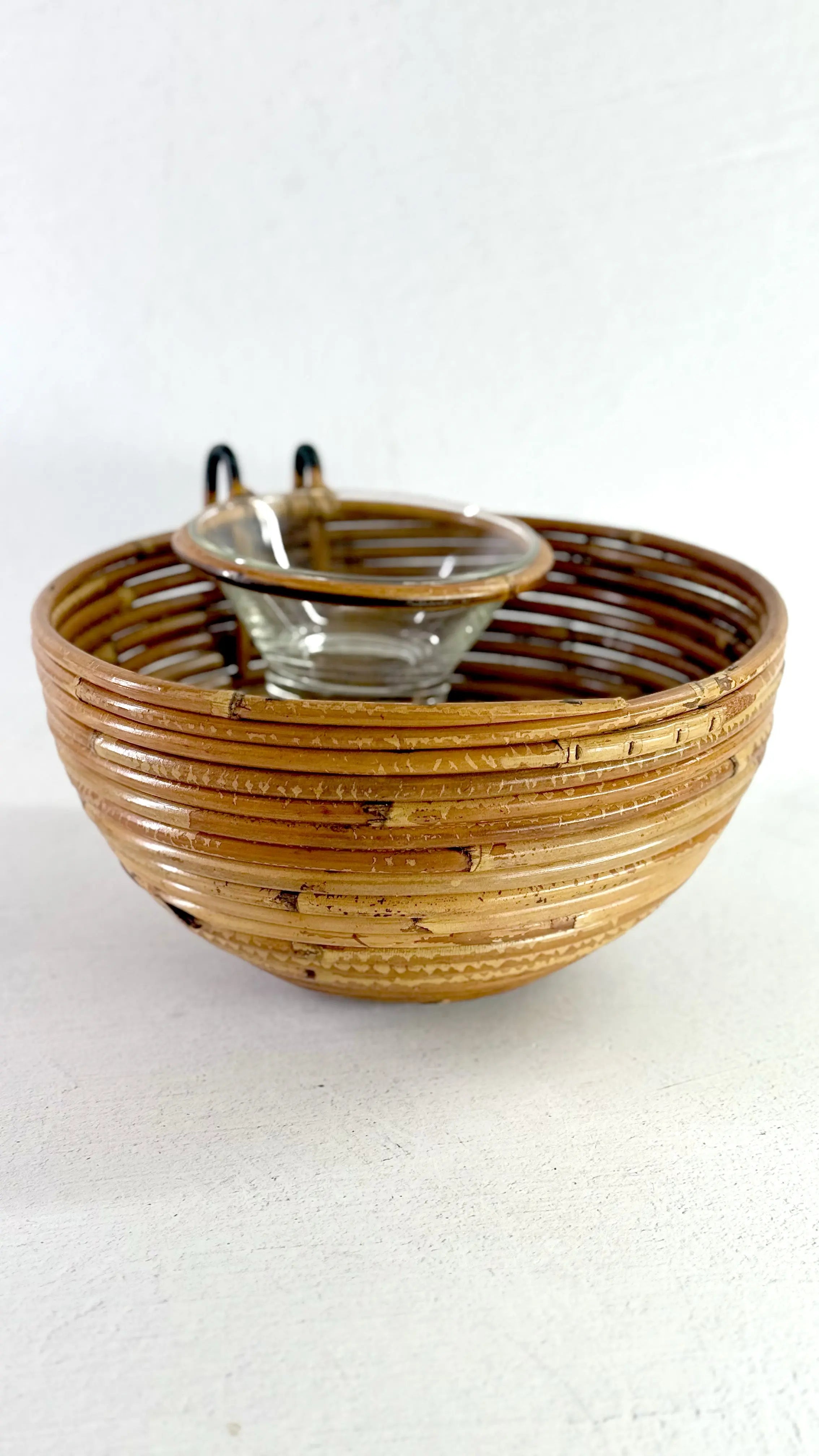 Gabriella Crespi Style Pencil Reed Chip & Dip Bowl | Stamped Italy  Debra Hall Lifestyle