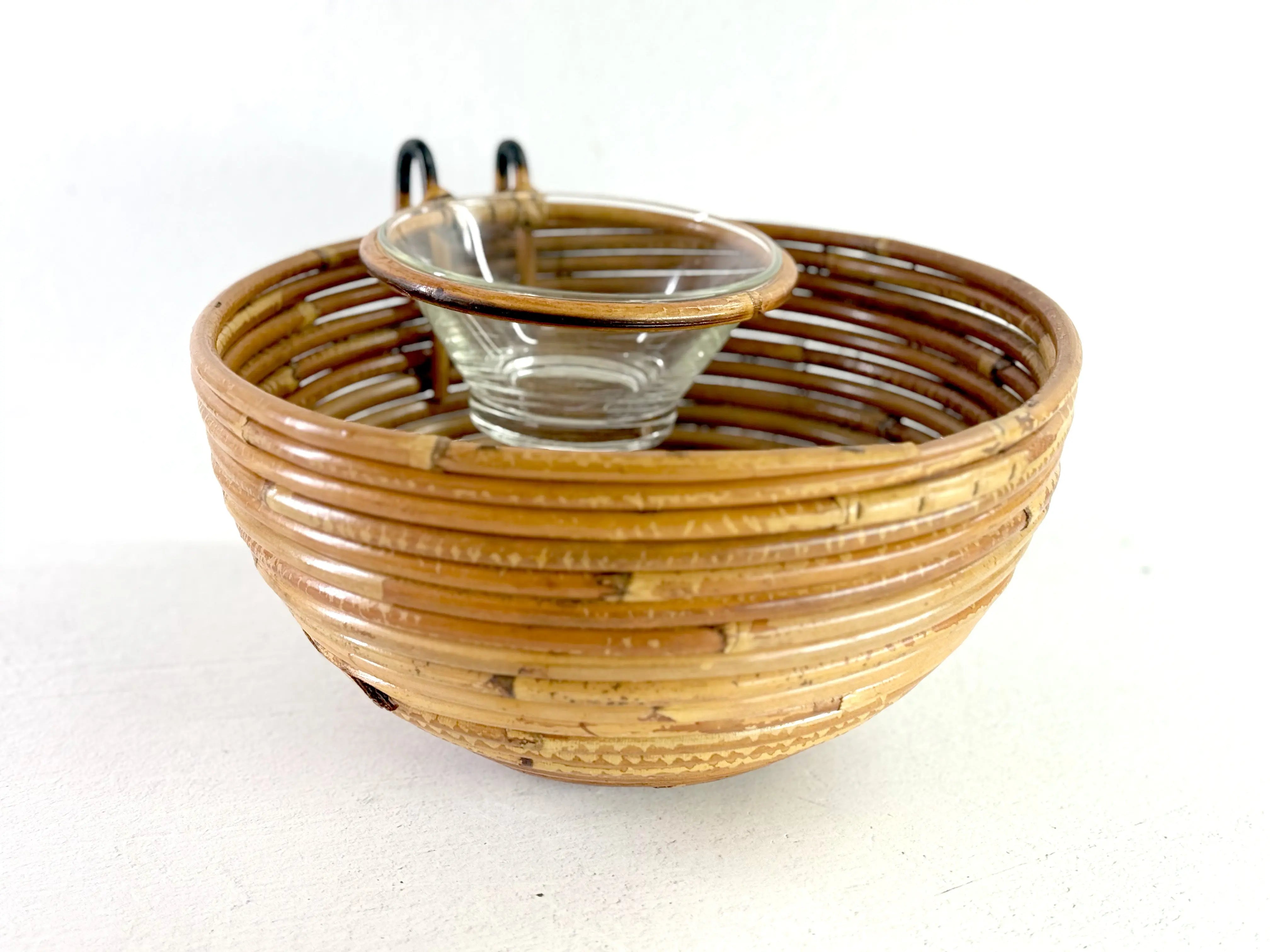 Gabriella Crespi Style Pencil Reed Chip & Dip Bowl | Stamped Italy  Debra Hall Lifestyle