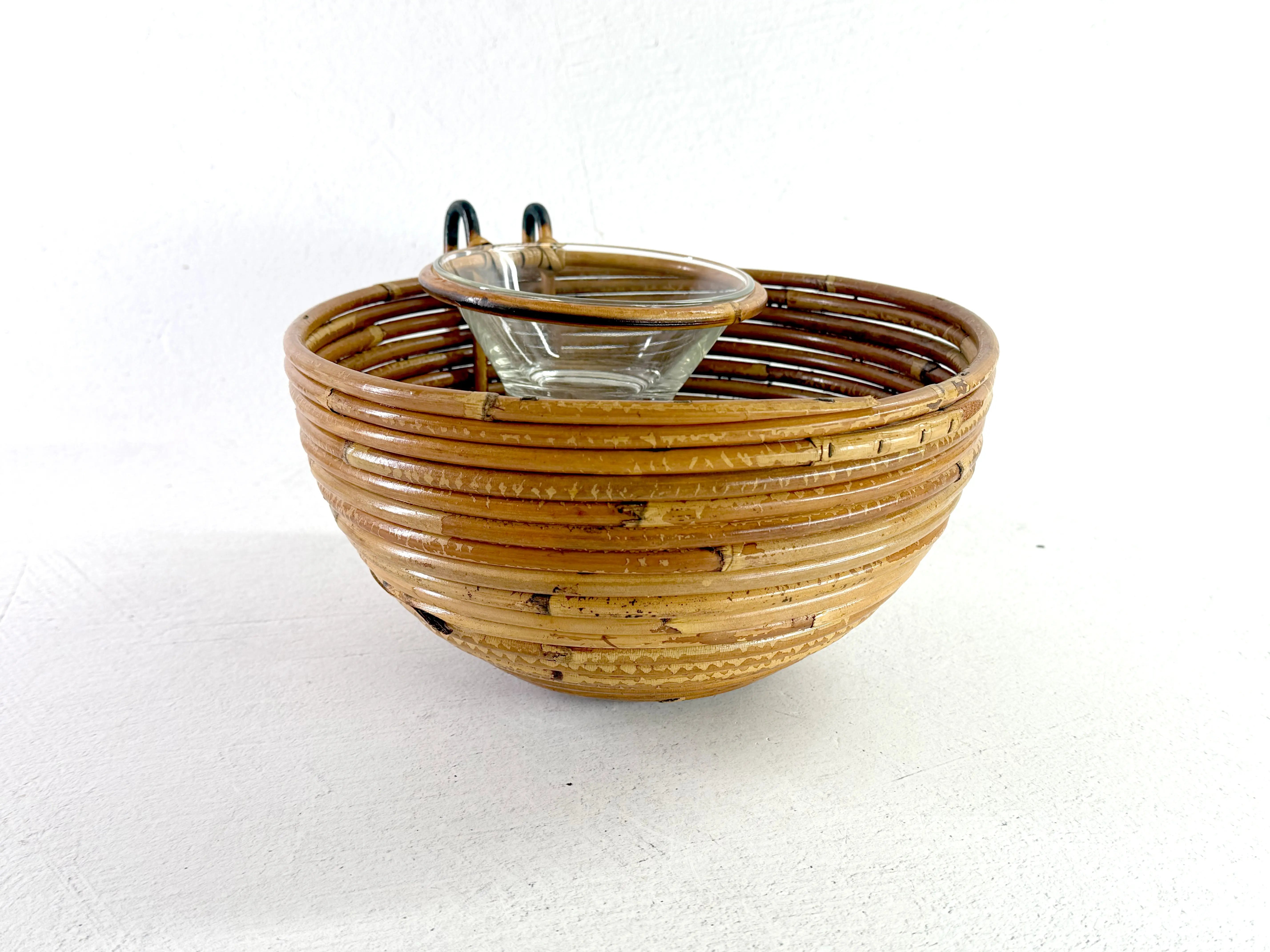 Gabriella Crespi Style Pencil Reed Chip & Dip Bowl | Stamped Italy  Debra Hall Lifestyle