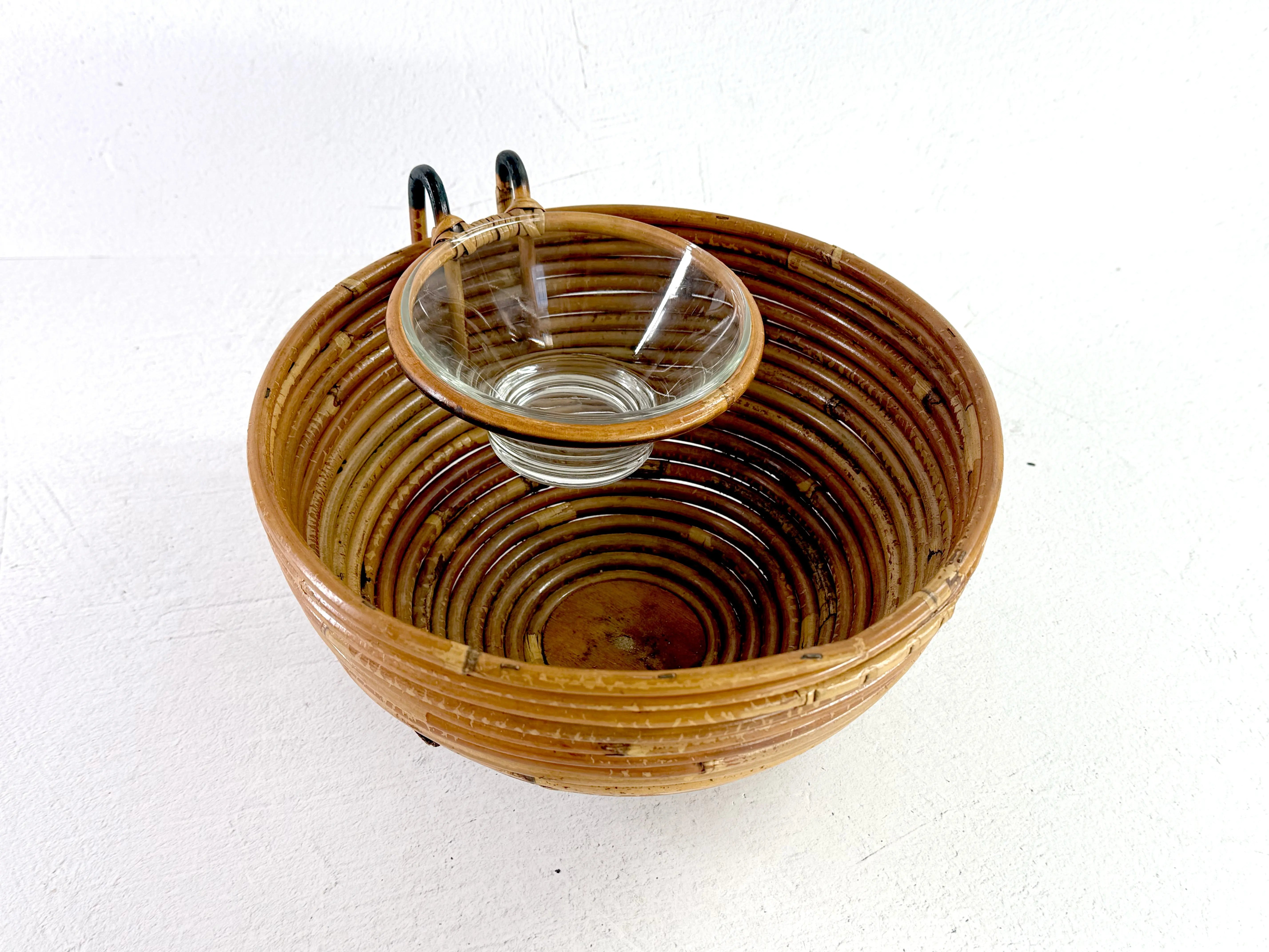 Gabriella Crespi Style Pencil Reed Chip & Dip Bowl | Stamped Italy  Debra Hall Lifestyle